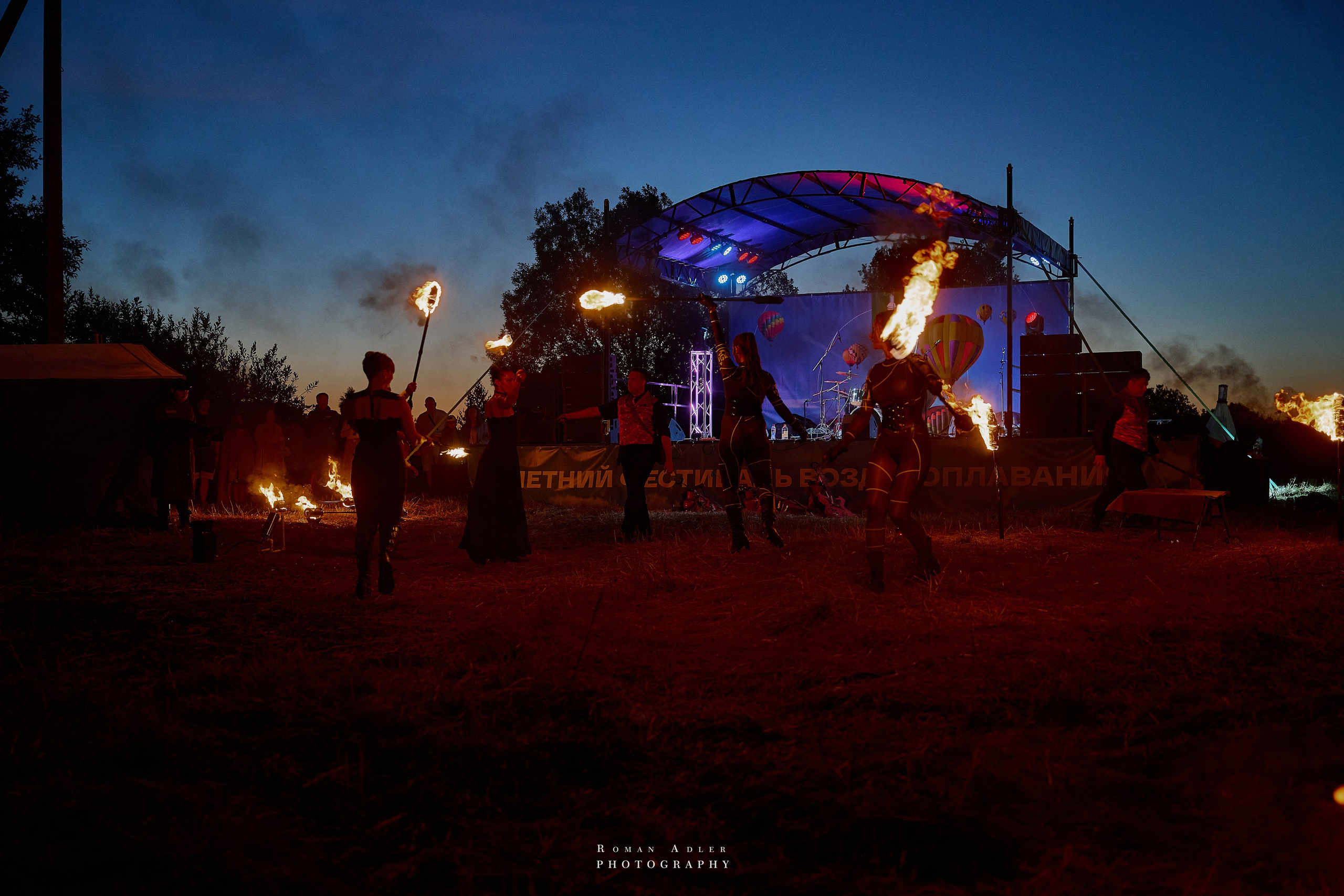 Фестиваль воздухоплавания «Золотое кольцо России». Фотограф Роман Адлер
