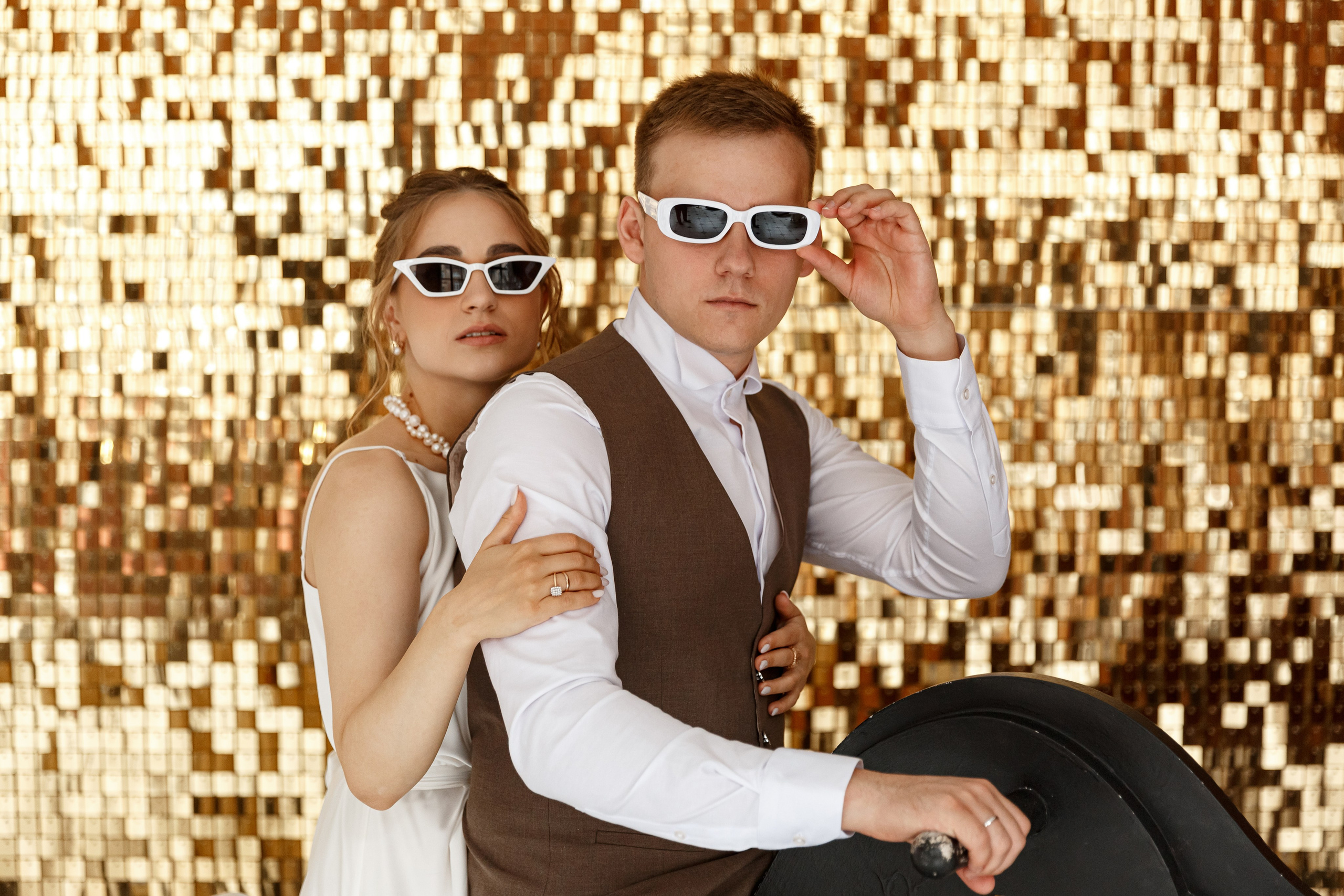 Свадебная фотосессия в городе и в фотостудии. Свадебный фотограф Москва и МО Сергей Киржаев