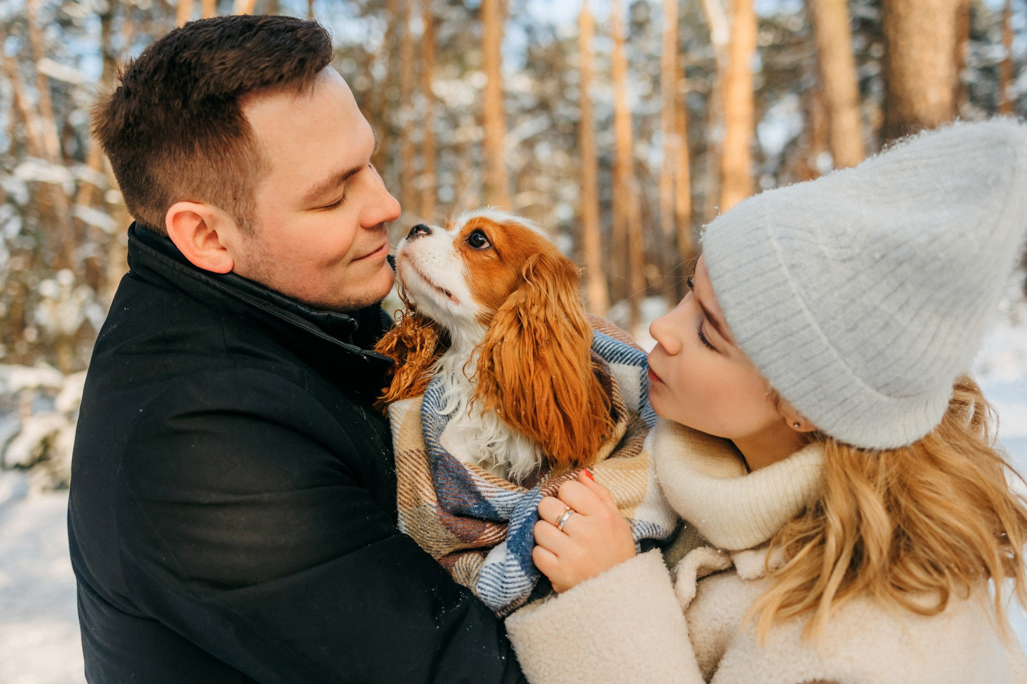 Юля, Илья и Майкл. Фотограф-анималист Елена Радченко, Москва