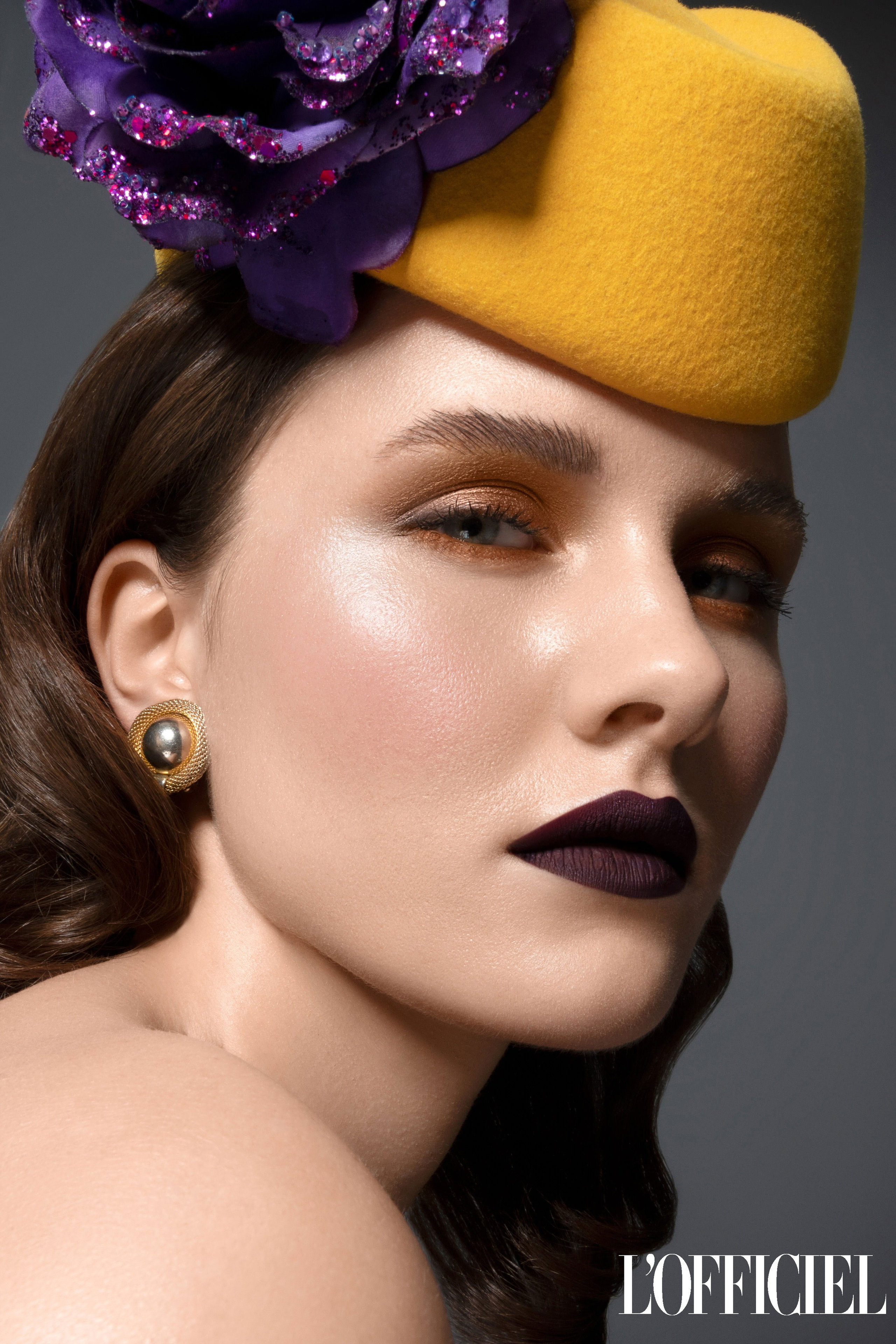 L’OFFICIEL. Angelina Suslova retoucher