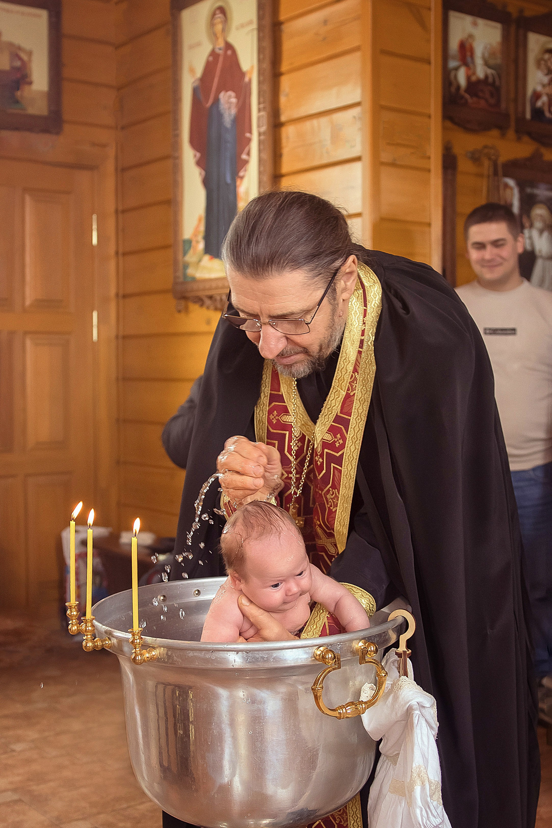 Крещение Евы храм Серафима Саровского. Фотограф на крещение и венчание