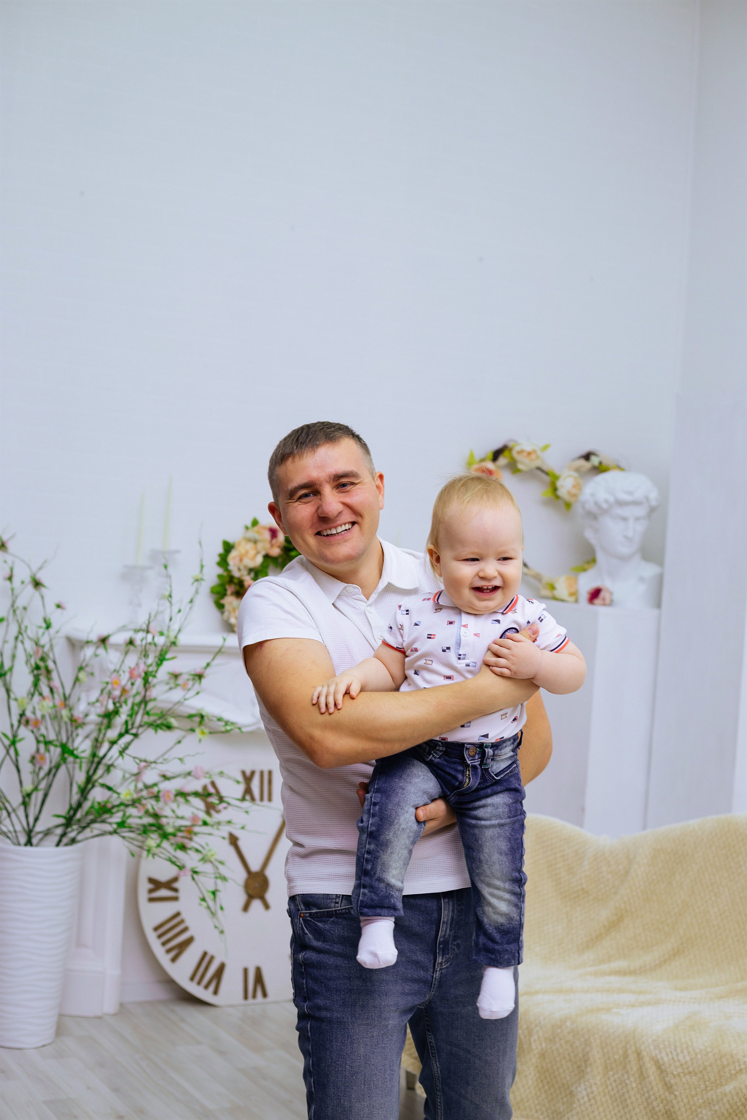 Семейная съемка и годик. Фотограф новорожденных Химки, Красногорск, Мытищи и Москва Елена Третьяк