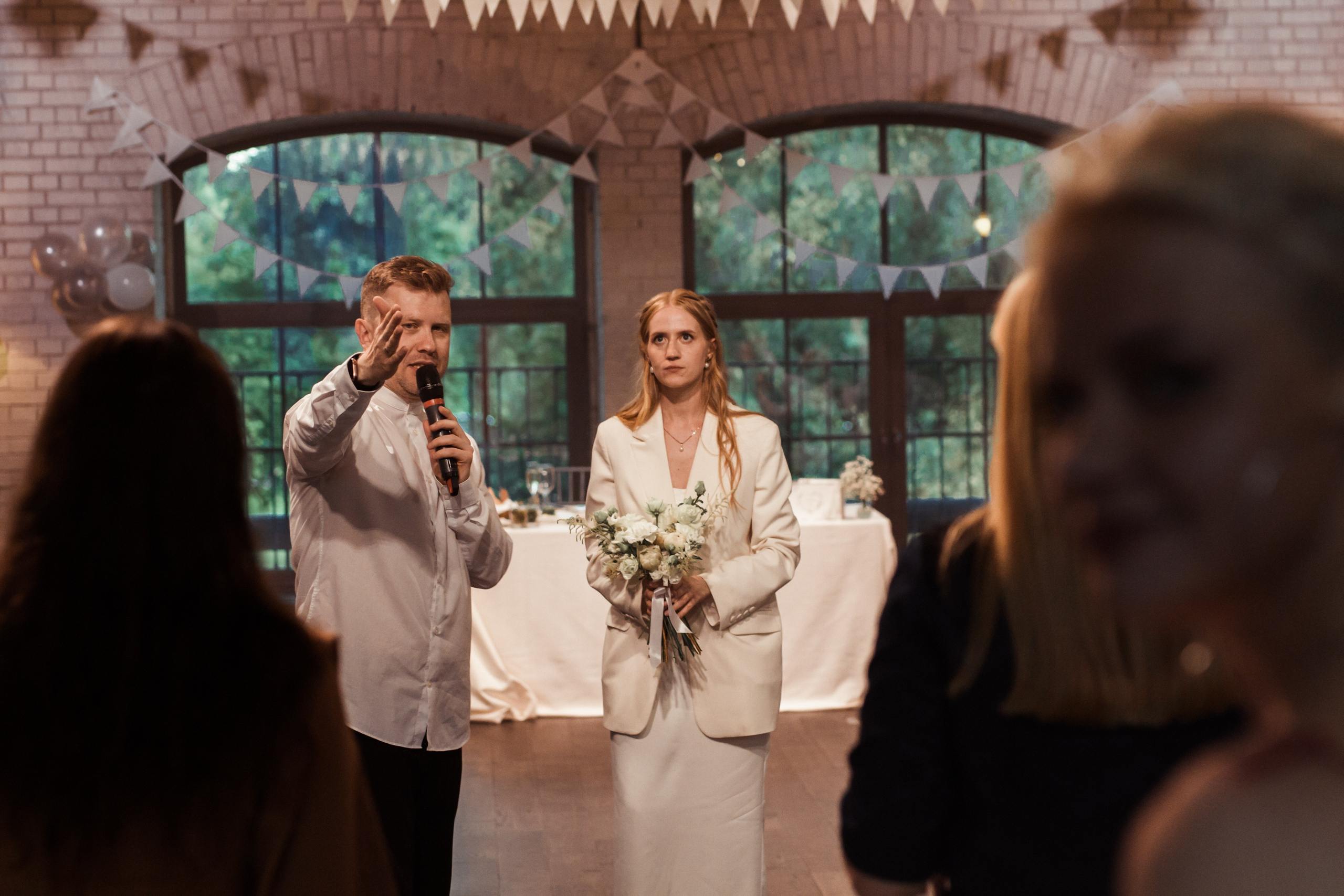 Свадебный банкет в ресторане ферма Бенуа. Свадебный, семейный и контент фотограф в Санкт- Петербурге Елена Грие