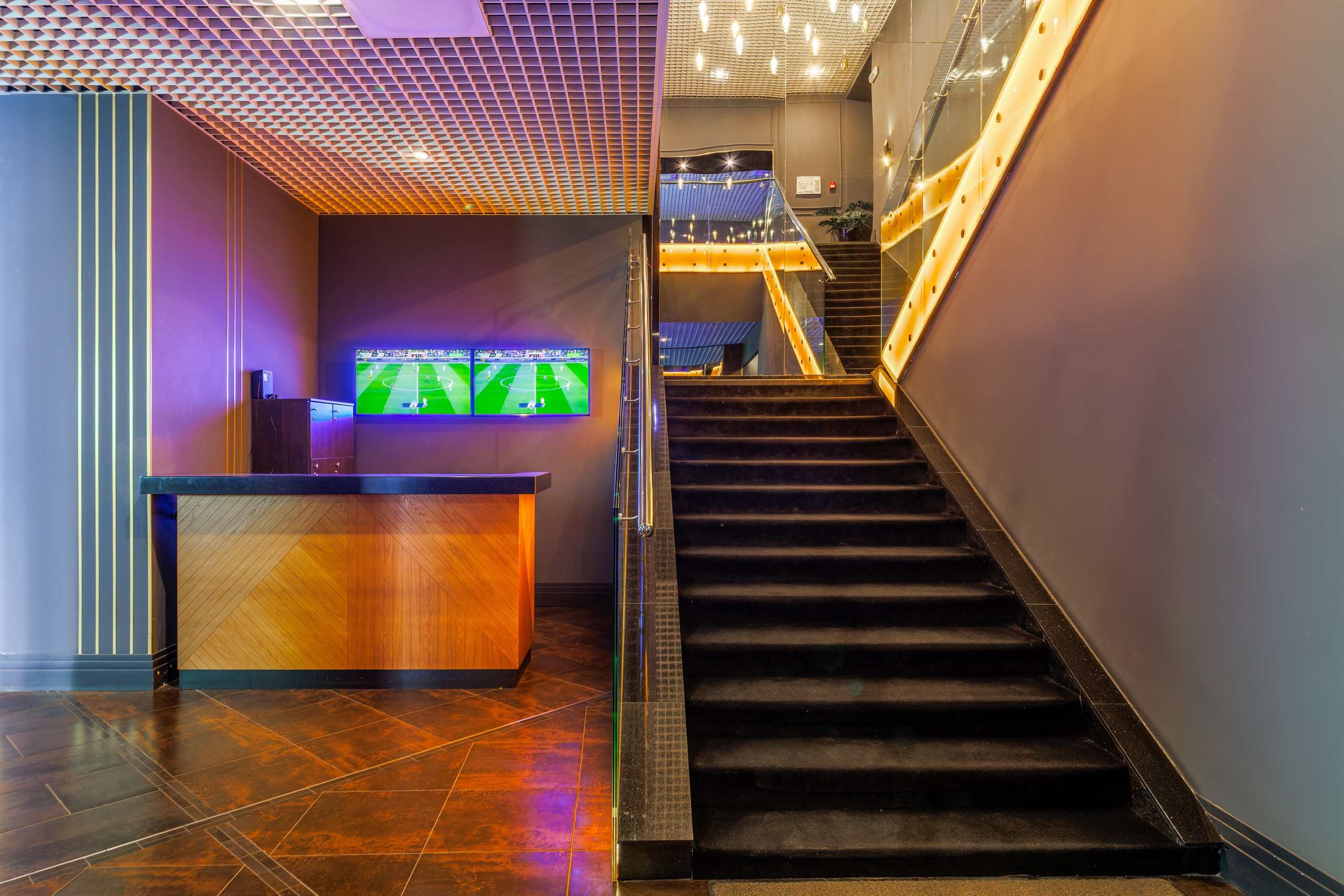 Интерьерная фотосъёмка букмекерской конторы BetBoom