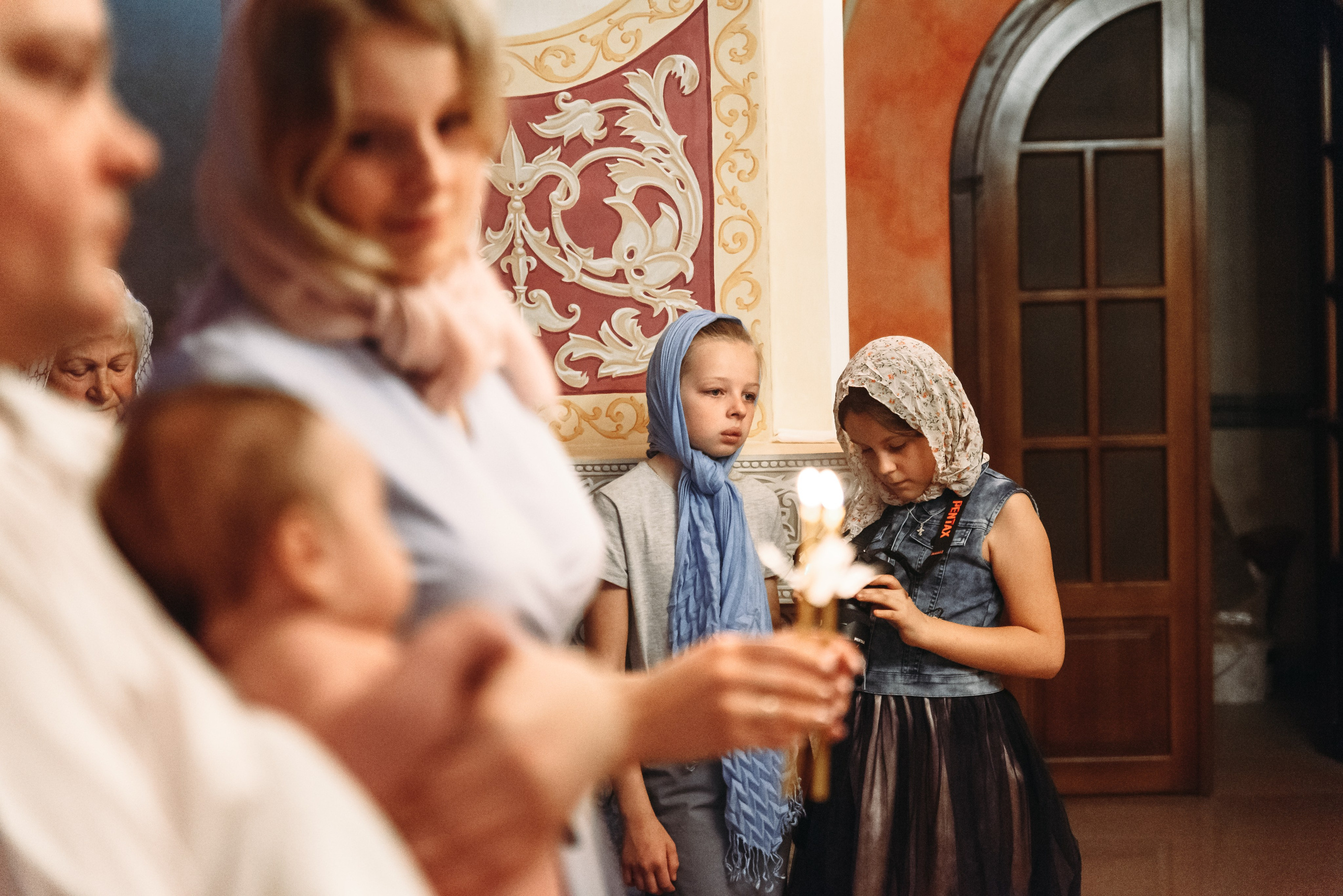 Фотосессия крещения в Минске. Церковь в Уручье. Свадебный и семейный фотограф в Минске Филиппович Александр