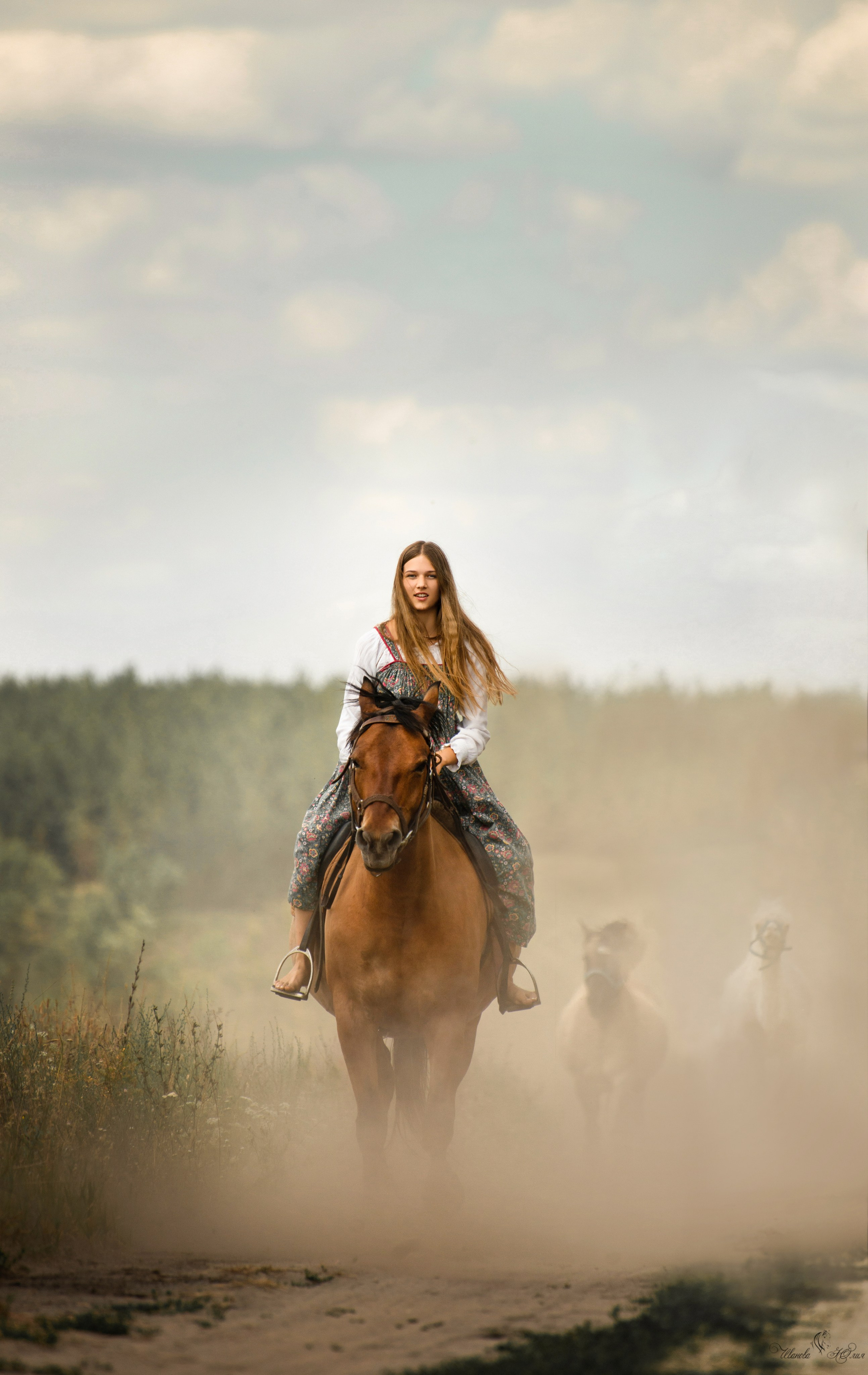 Купала в Родославном. Конный фотограф в Саратове Юлия Иванова