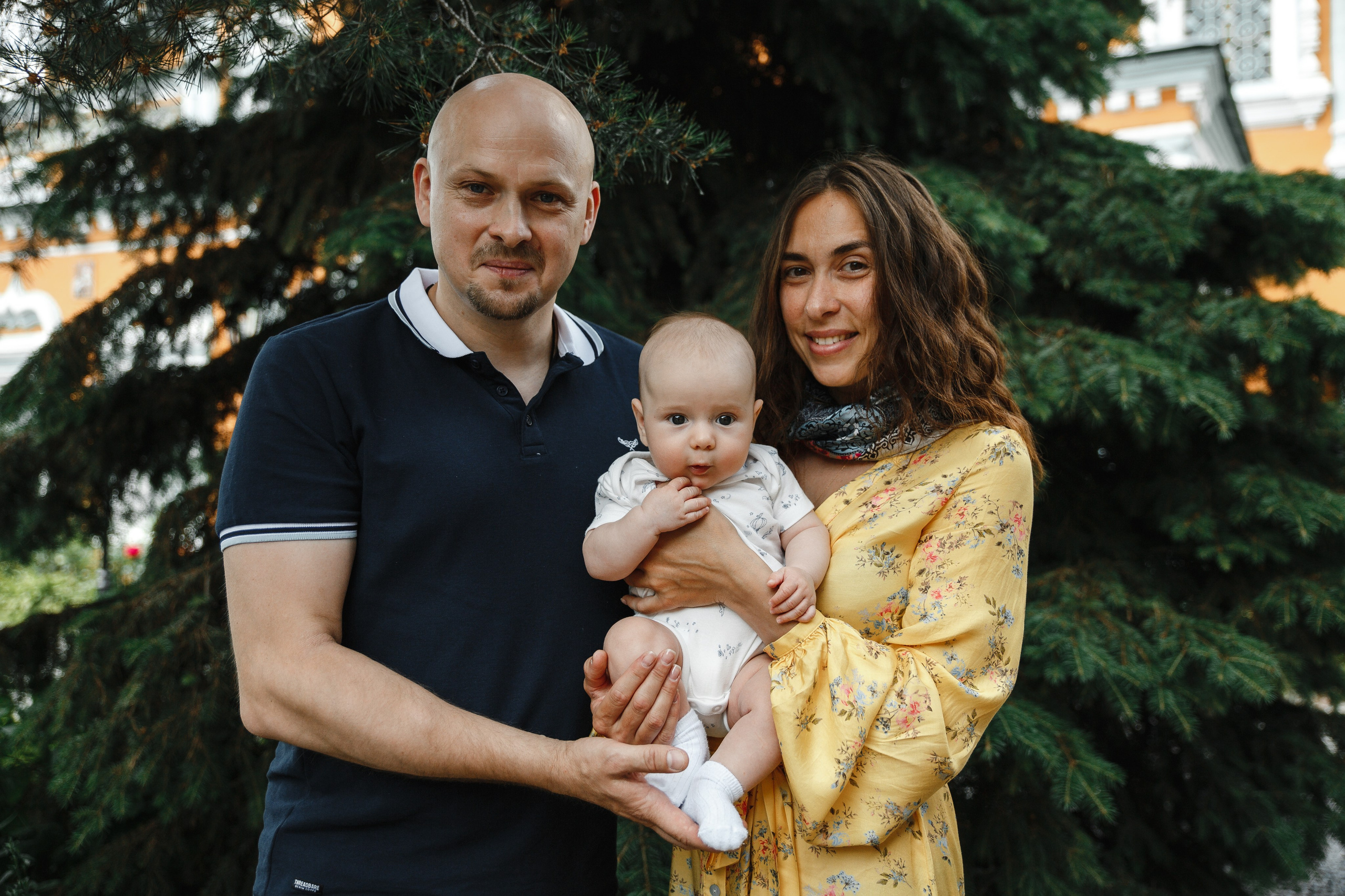 Крещение в Храме Григория Неокесарийского на Б. Полянке в Москве. Фотограф на Крещение Москва