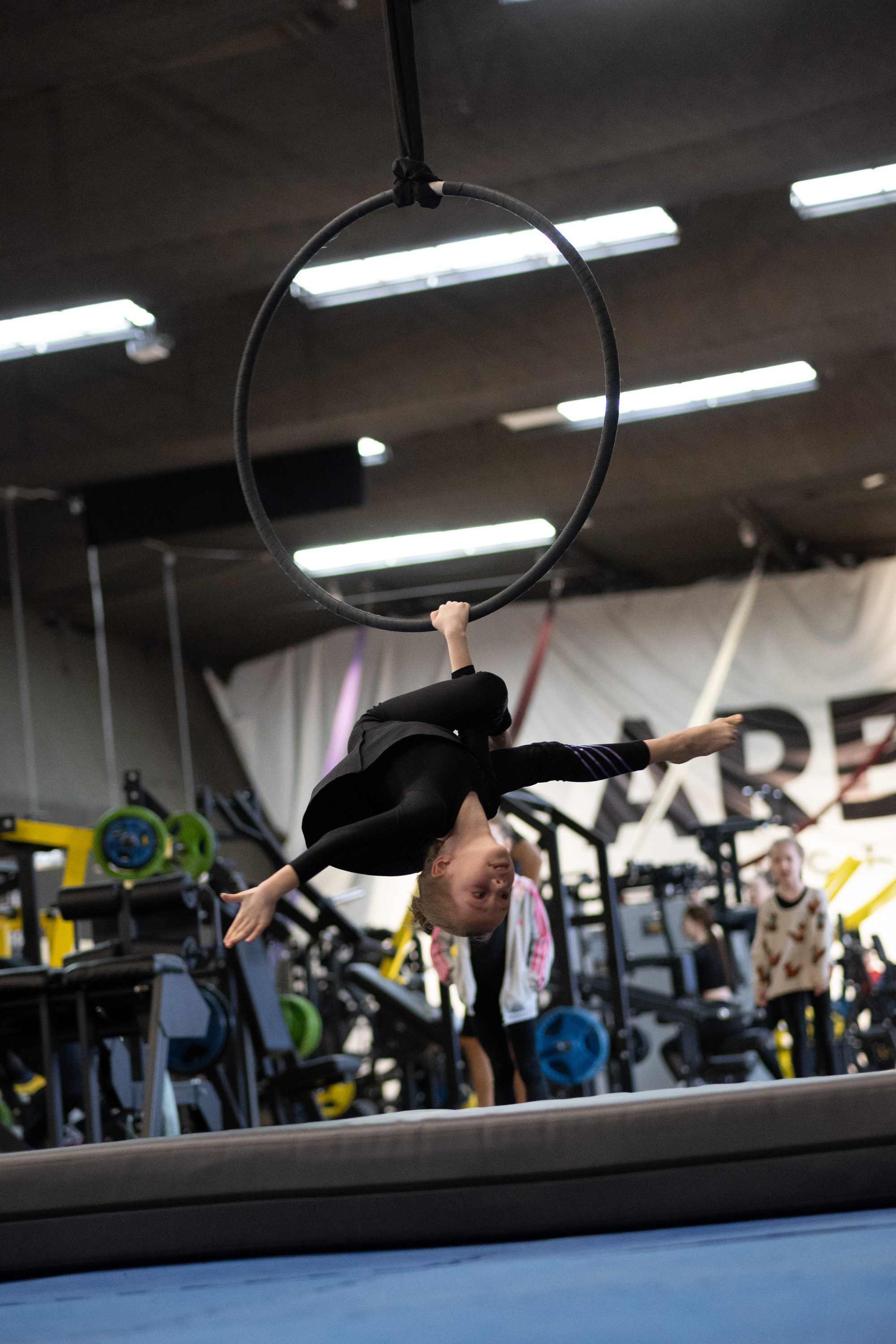 Внутриклубные соревнования по воздушной гимнастике 02.04.23