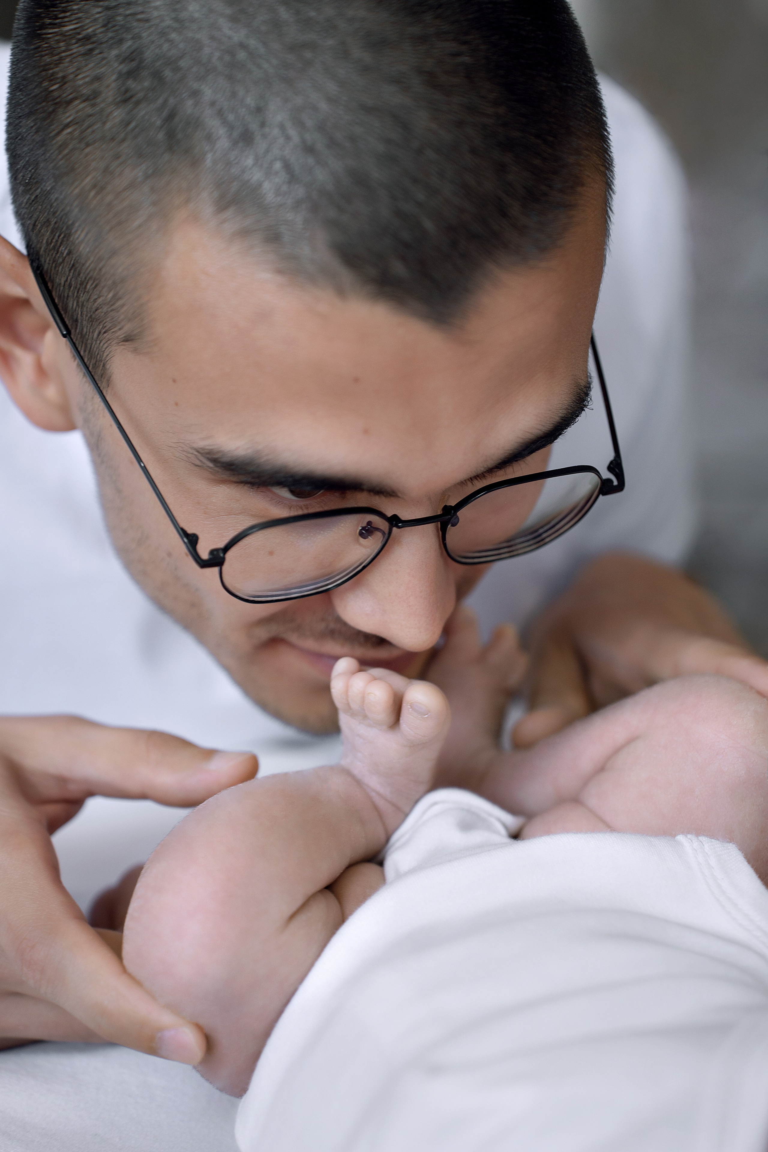 Фотосессия новорожденных. Ньюборн и семейный фотограф в Москве Светлана