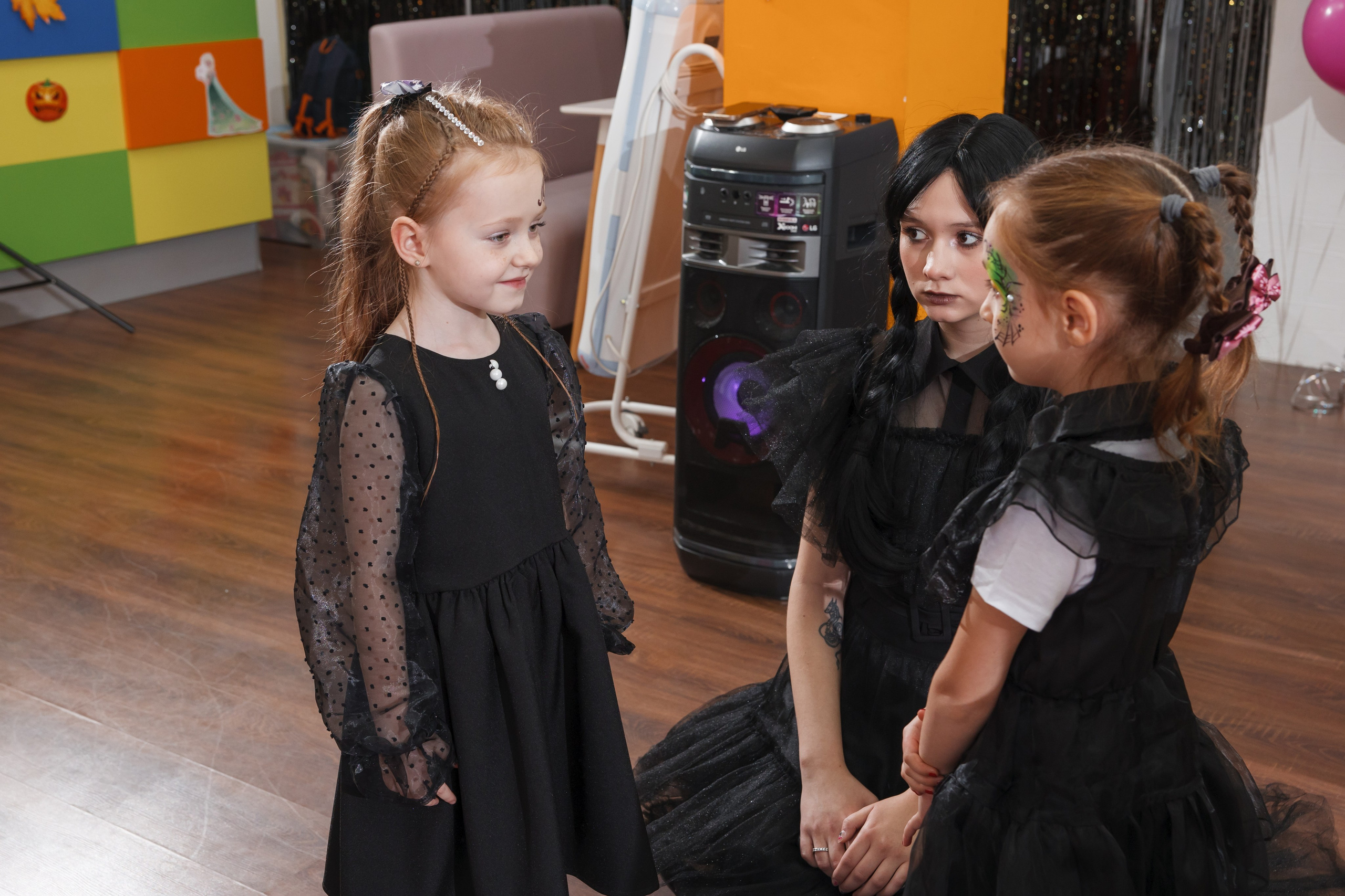 День рождения Маши в стиле «Wednesday». Свадебный и репортажный фотограф (Москва, Королев и другие)