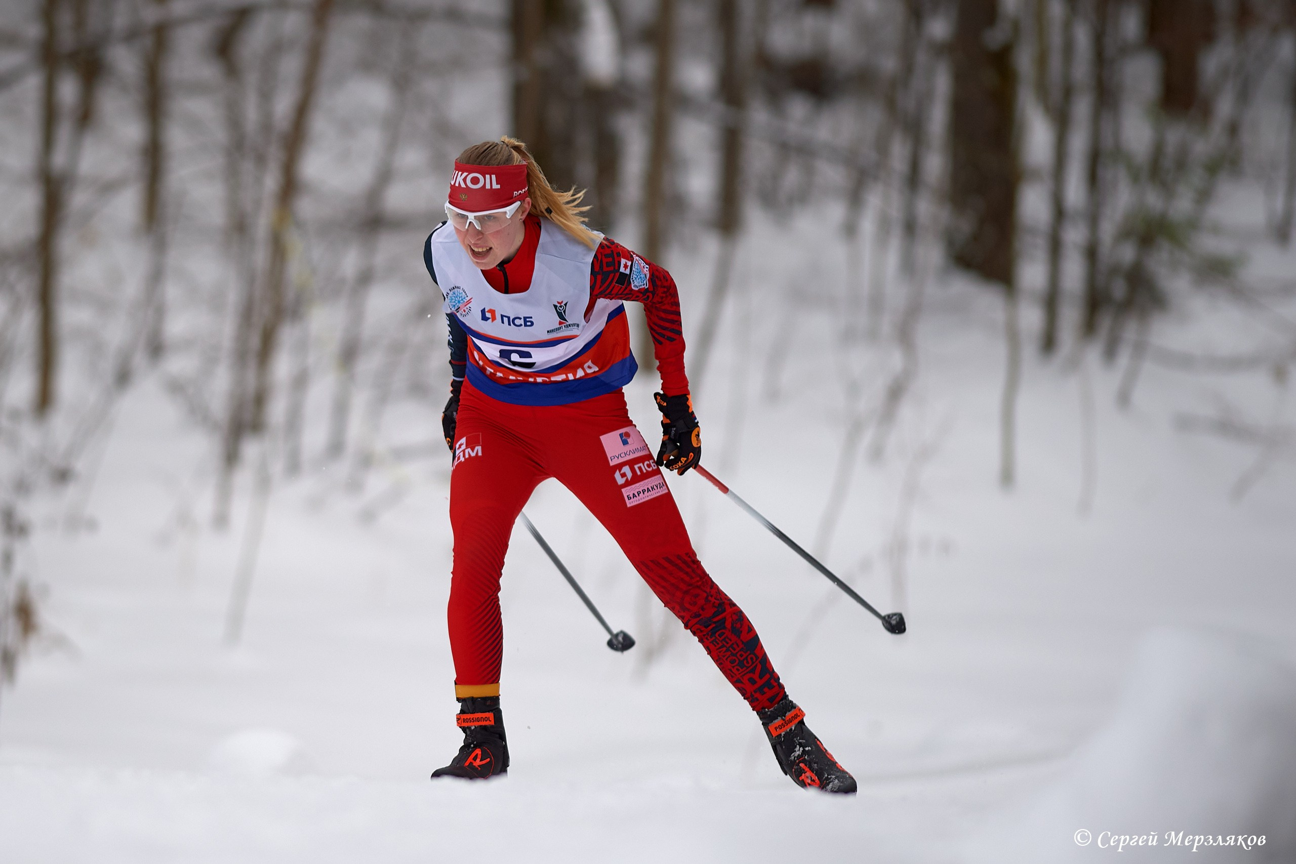 Всероссийские соревнования по лыжным гонкам на призы ЗМС Галины Кулаковой. Спортивный репортажный фотограф в Ижевске Сергей Мерзляков