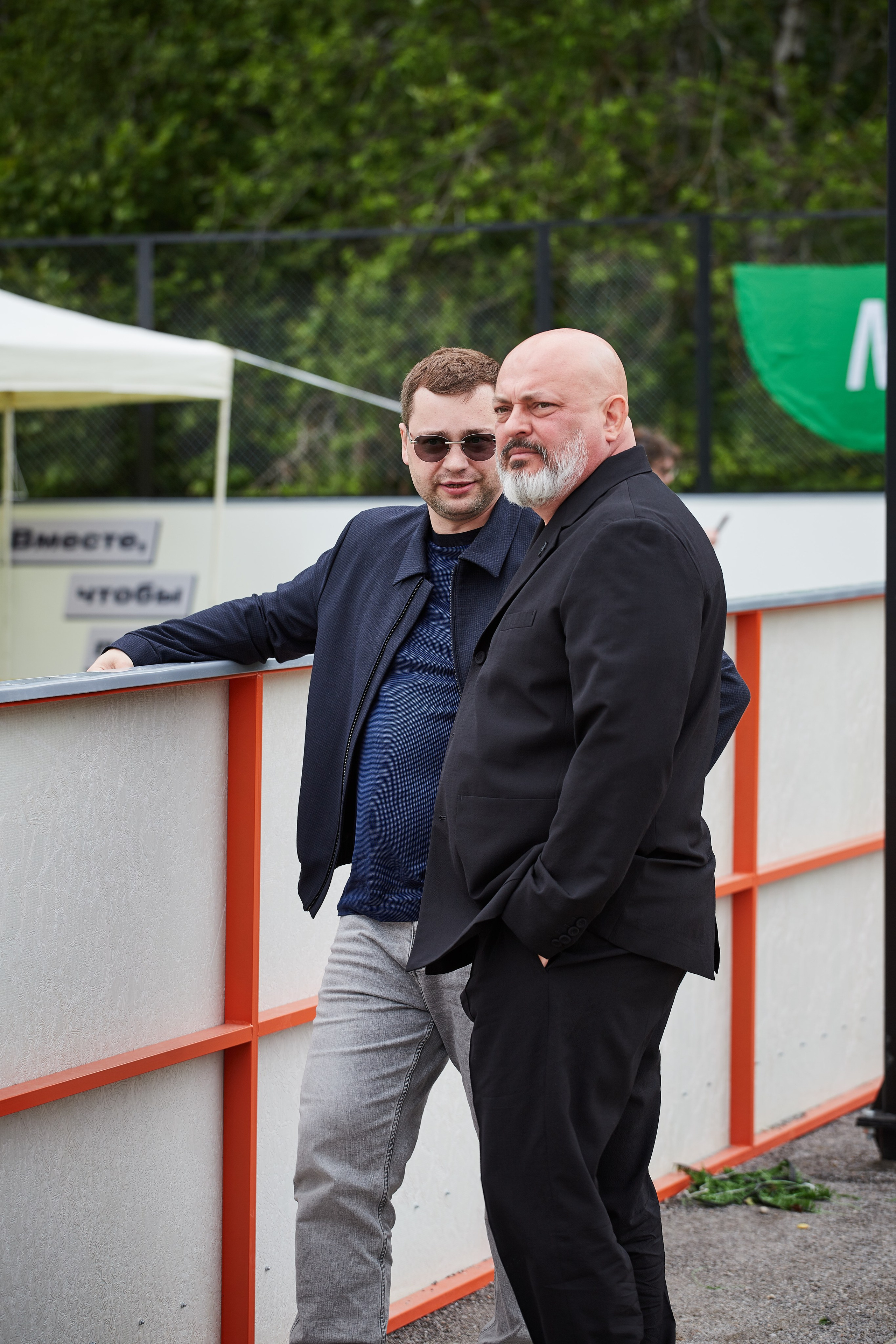 Открытие хоккейной площадки с Федором Конюховым. Репортажный Фотограф