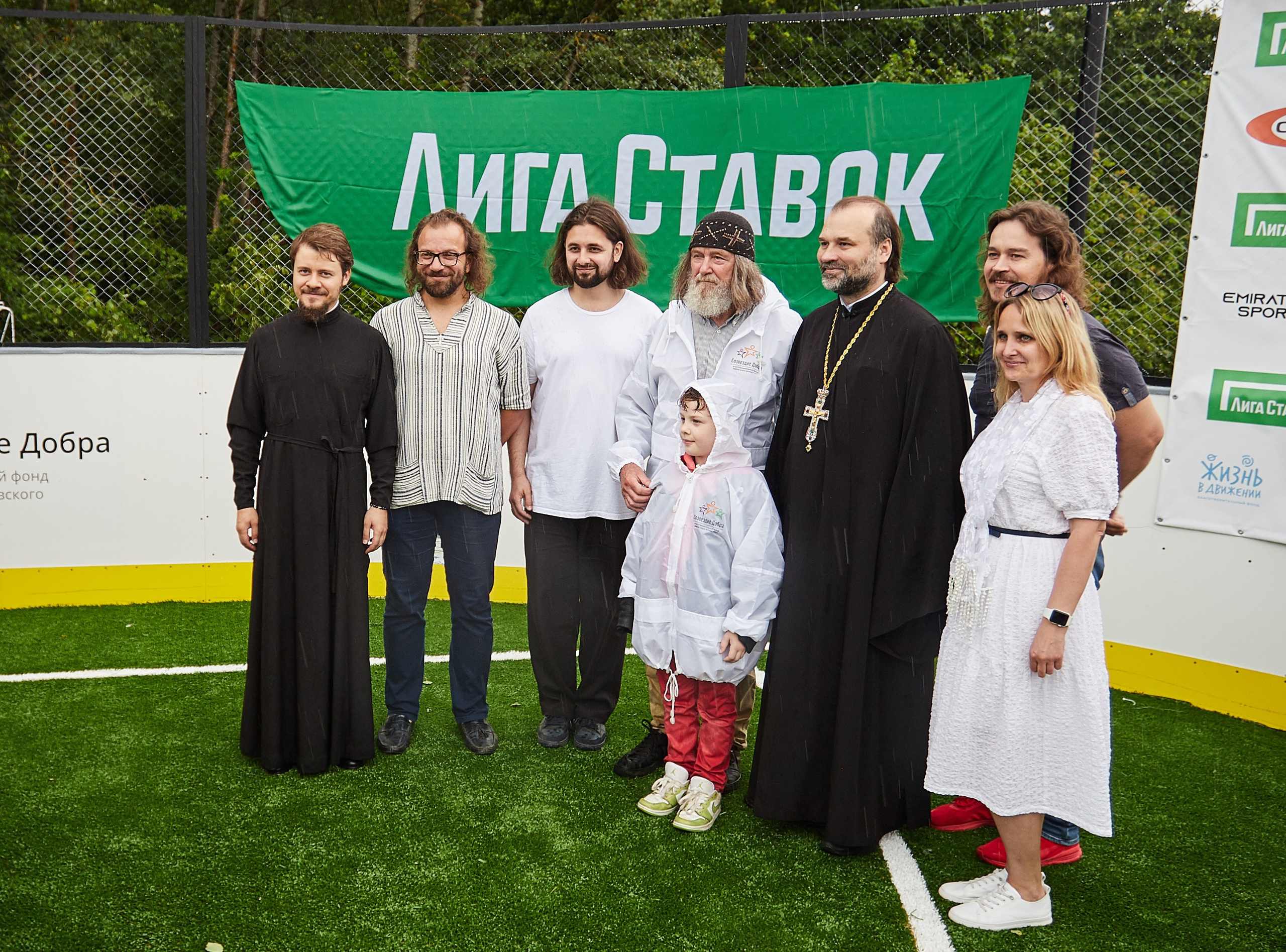 Открытие хоккейной площадки с Федором Конюховым. Репортажный Фотограф