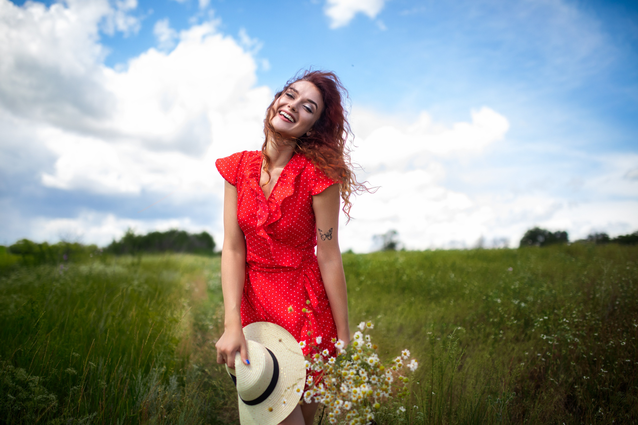 Съемка с Анастасией на природе в формате для «себя»