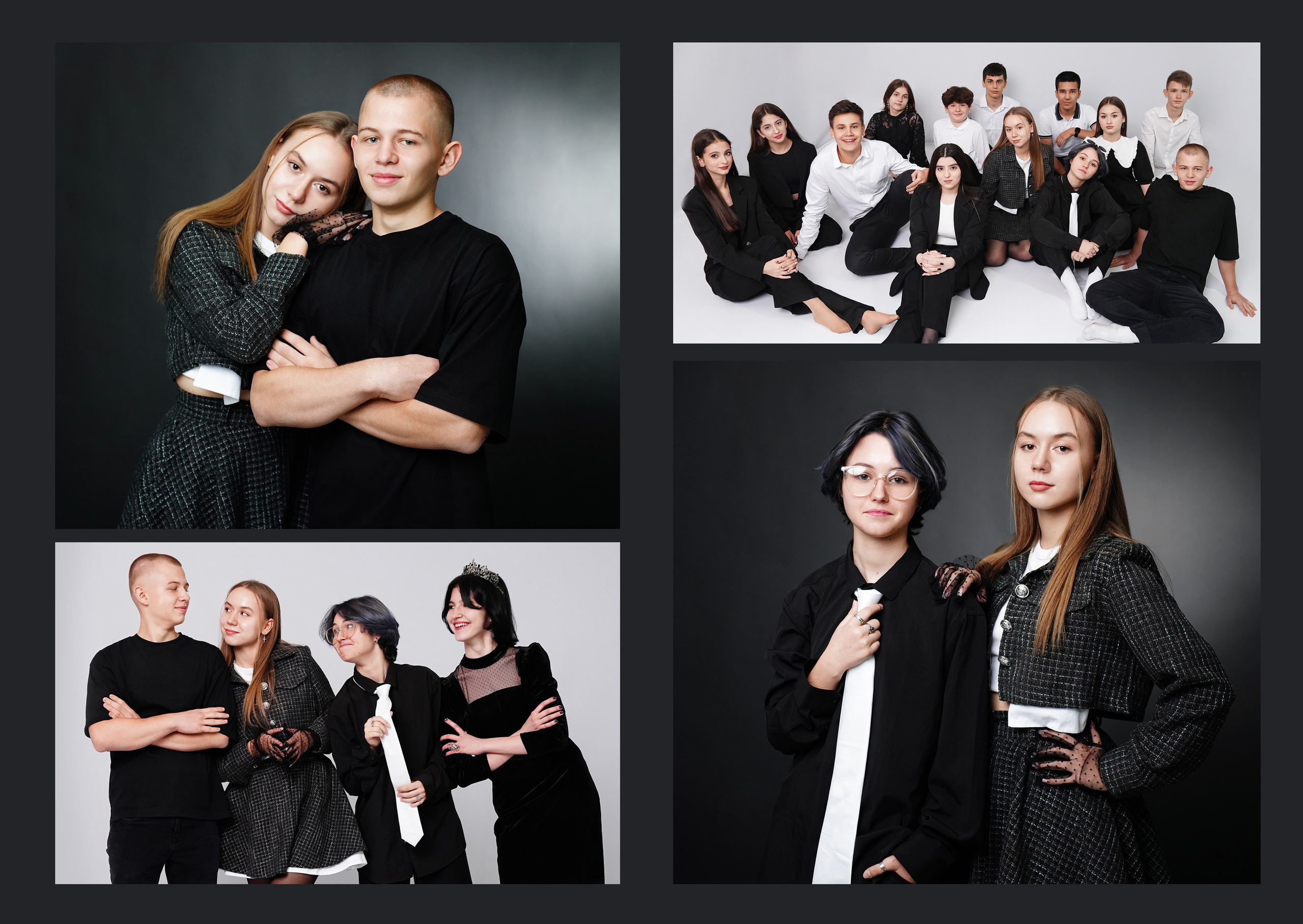 Черно-белый стиль. MEMENTO.Выпускные альбомы, школьные, юбилейные и другие книги. Ростов-на-Дону