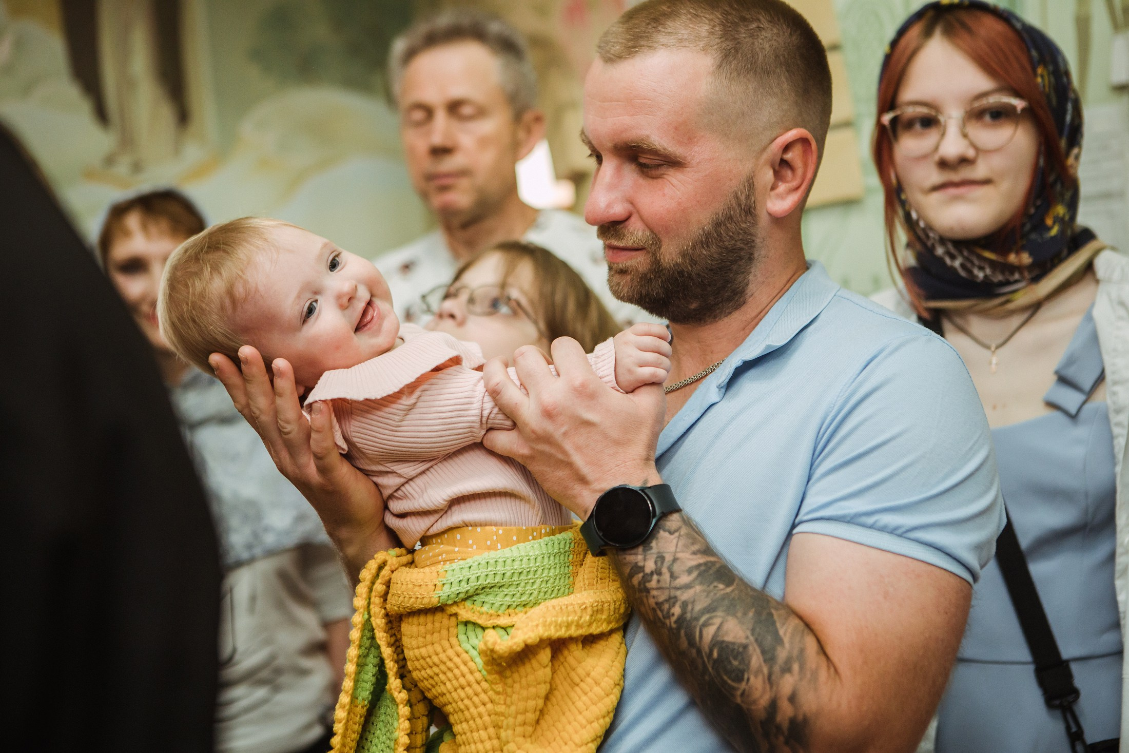 Храм Преподобного-Сергия-Радонежского. Крещение Мелании. Фотографы в городе Волгограде — Людмила Агеева и Алексей Околелов