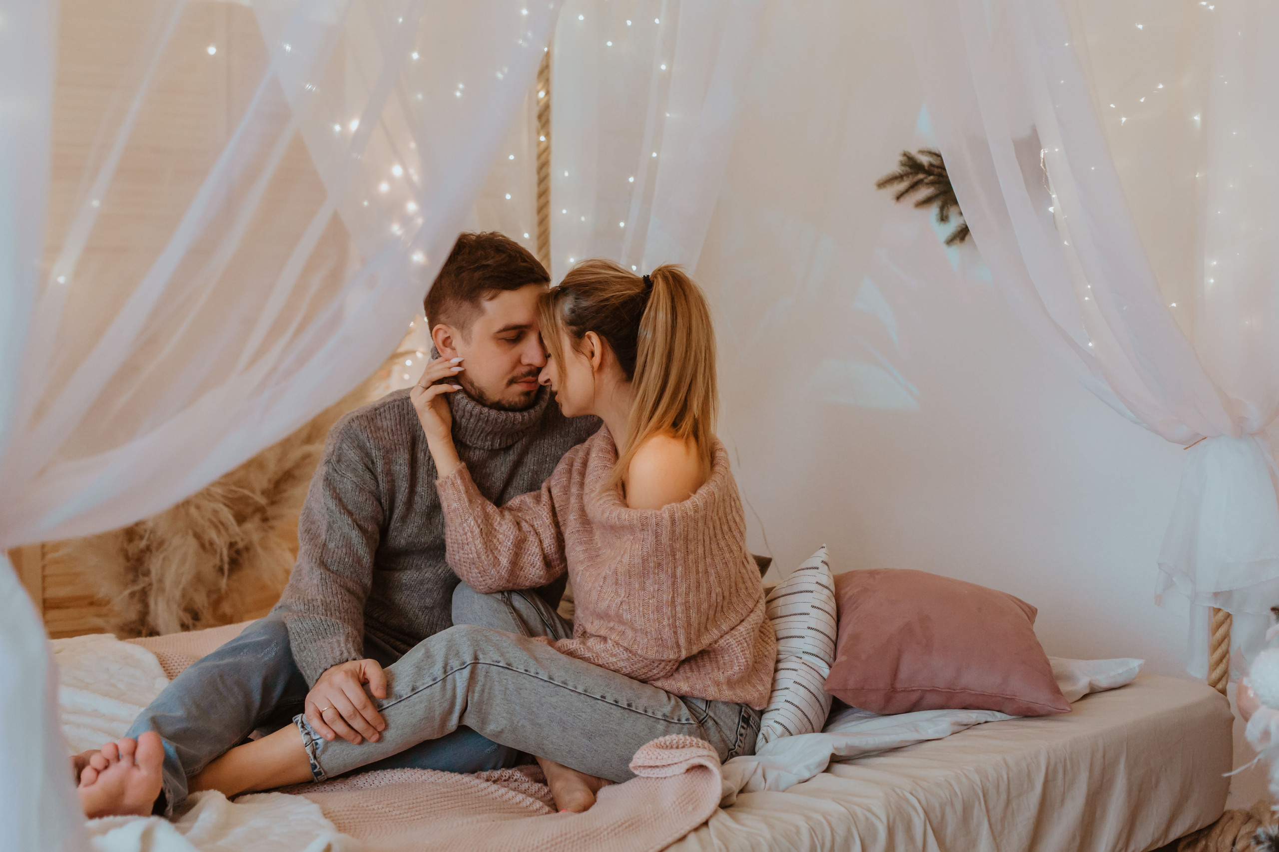 Новогодняя история любви. Семейный и детский фотограф в Москве Олеся Сухова