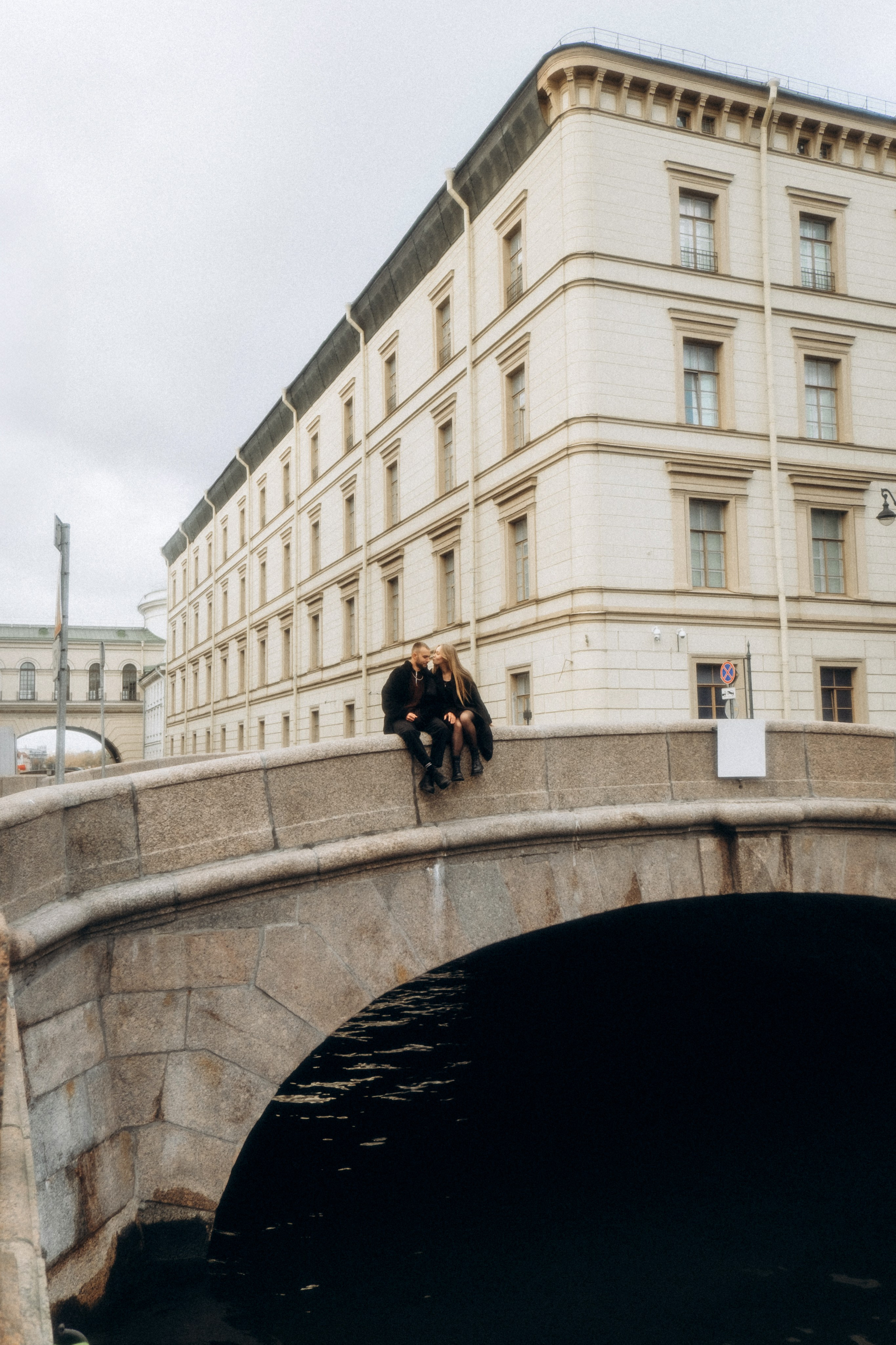 Зимний мост Спб