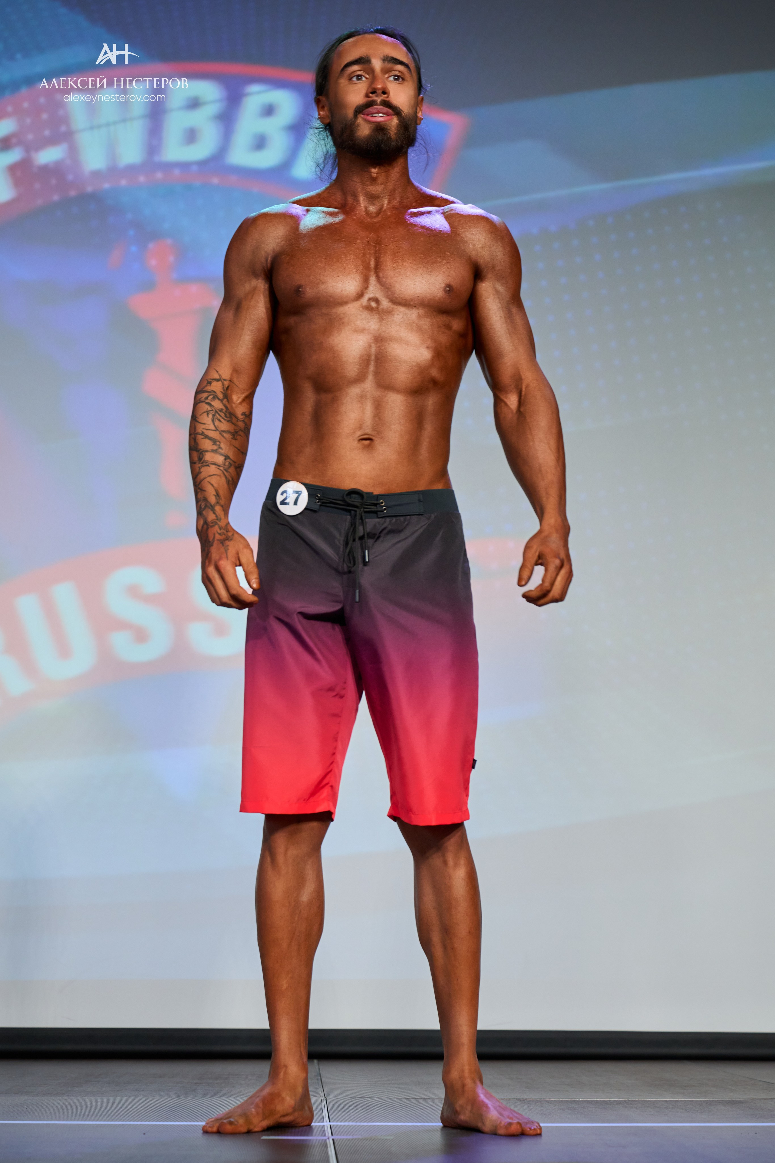 Фото с турнира «Прометей 2, WFF-WBBF Russia» 26 октября 2025. Спортивный фитнес фотограф Алексей Нестеров