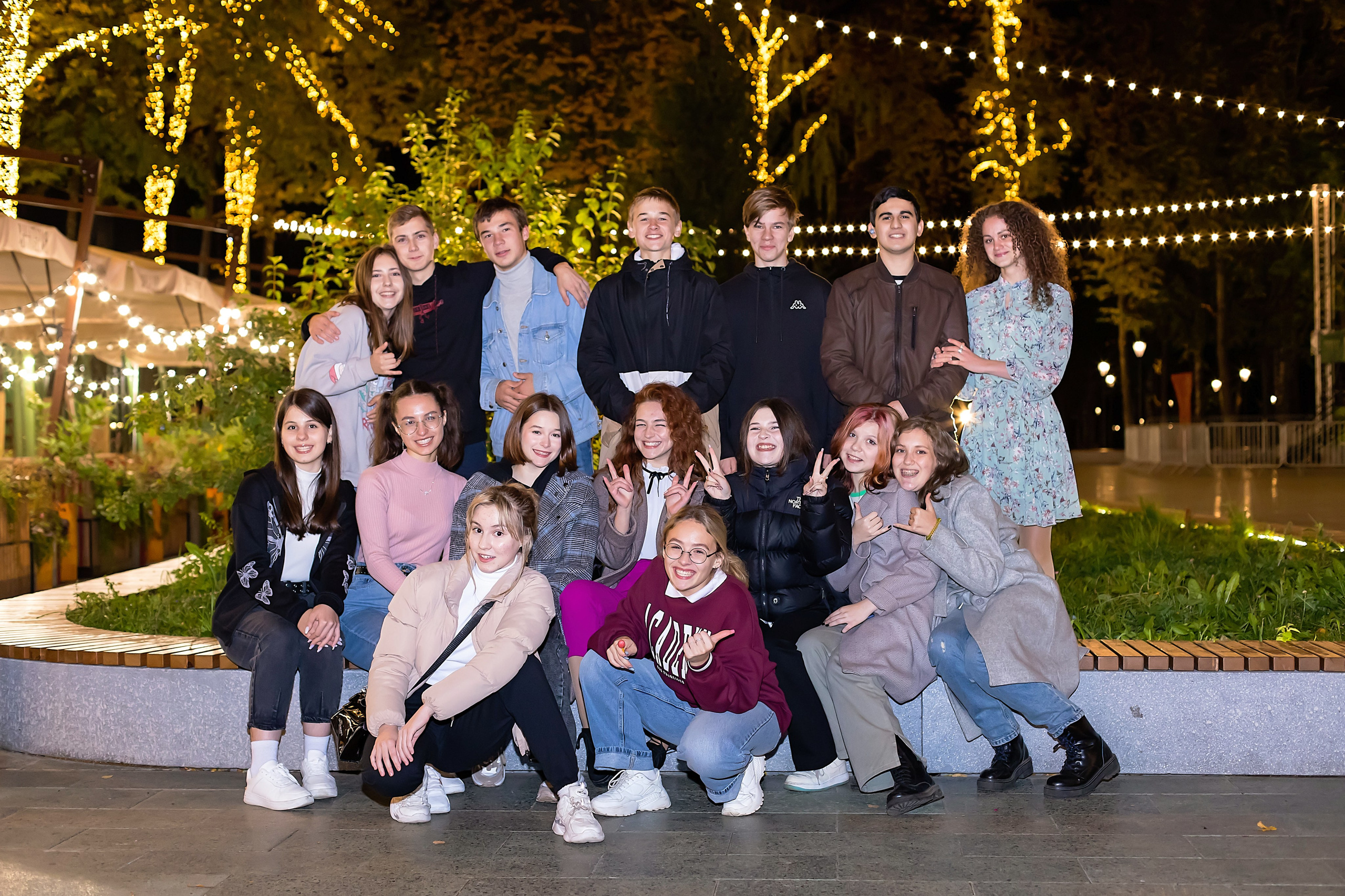 Съёмка в парке. Выпускные альбомы «Эврика» в Нижнем Новгороде