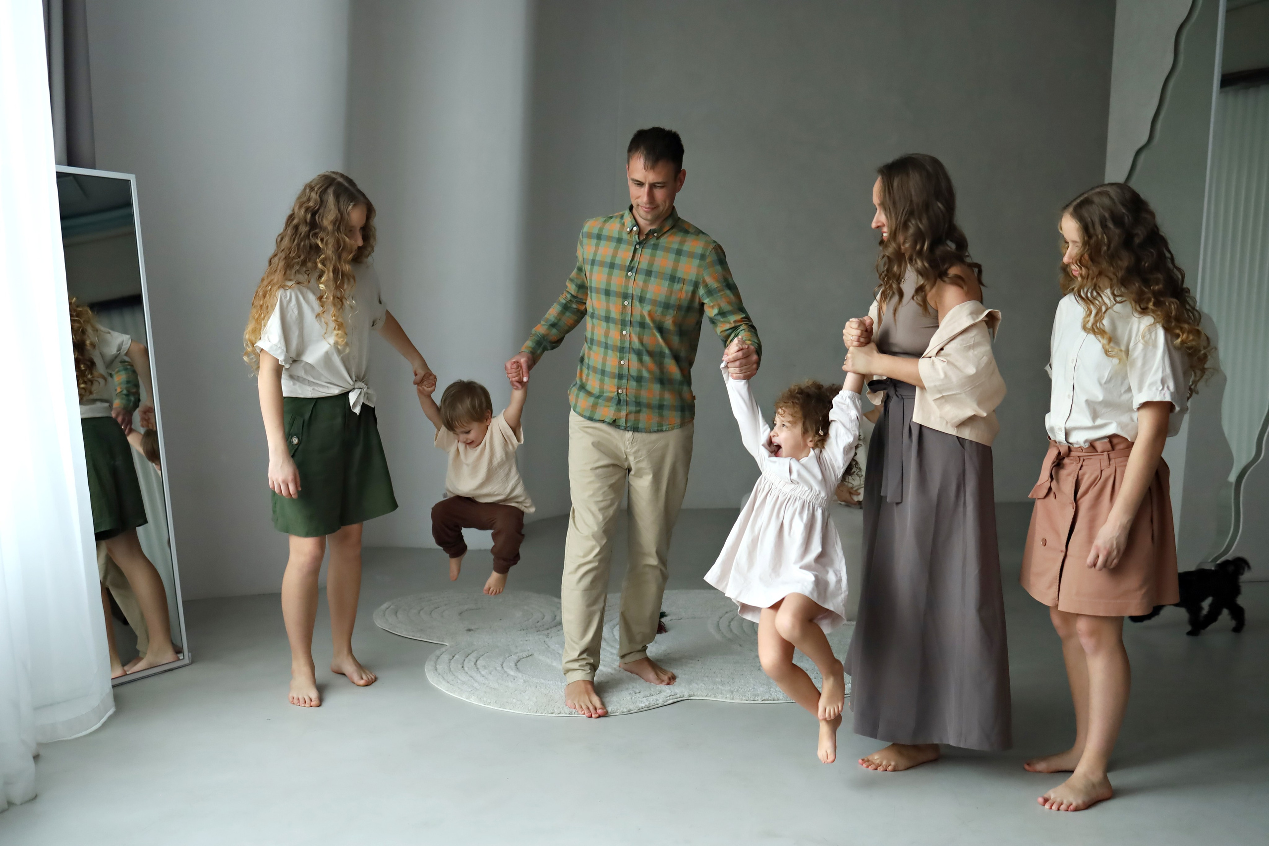 Большая семья (МК Насти Околот). Семейный фотограф в Казани Римма Гатауллина