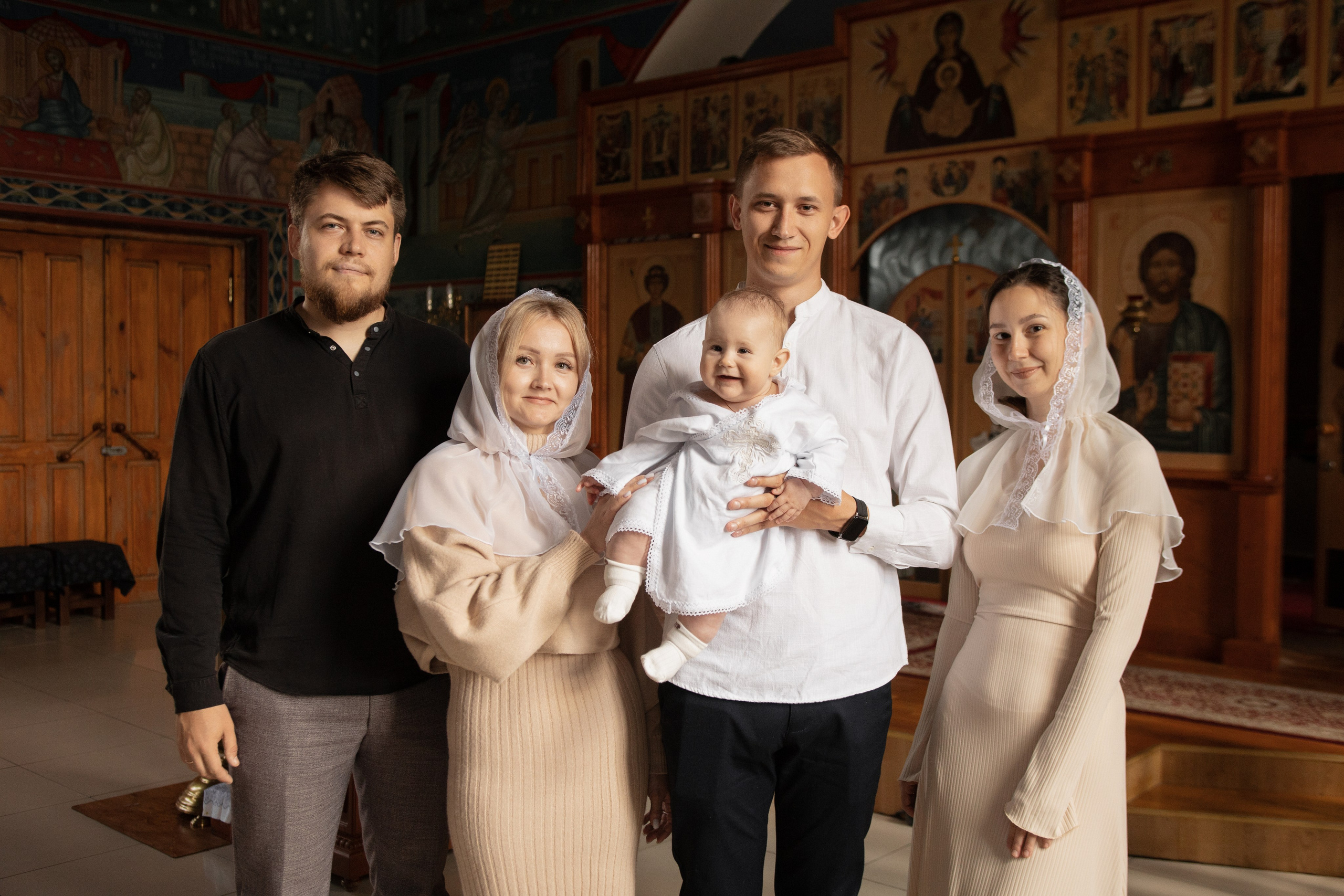 Крещение Константина Собор Казанской иконы Божией Матери (возле ТЦ Север). Фотограф новорожденных Оренбург Оксана Трофимова