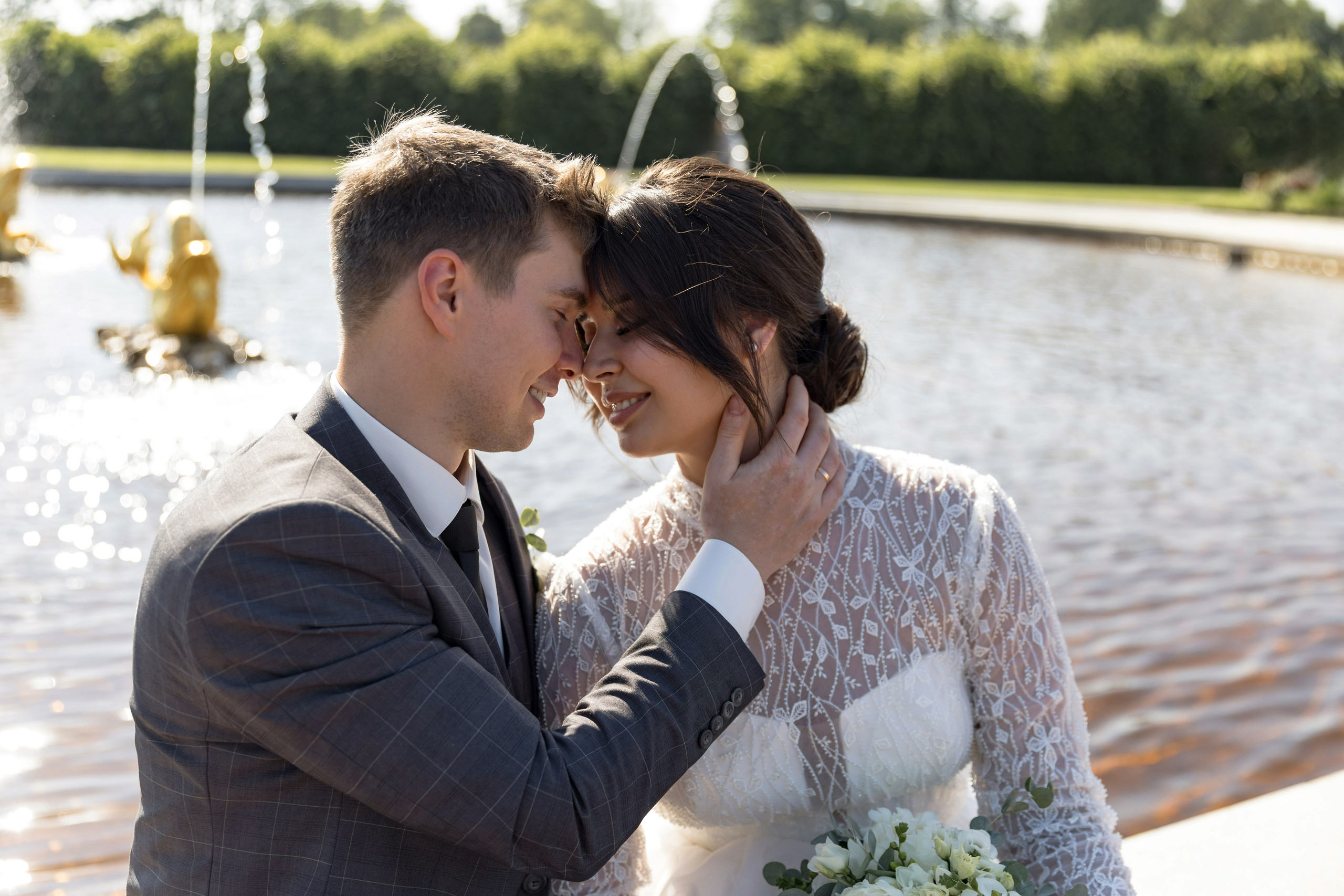 Жасмина и Андрей. Свадебный и портретный фотограф в Санкт-Петербурге Надежда Чечулина