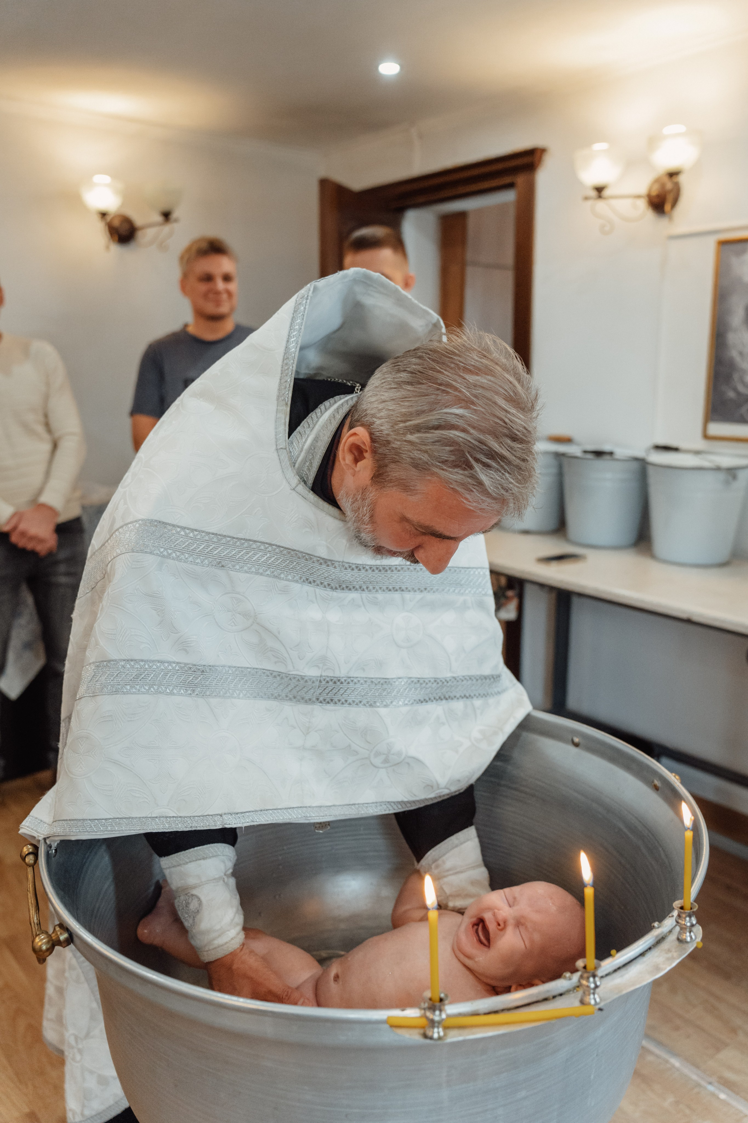 Крещение Анны в хаме Дмитрия Солунского. Фотограф на Крещение Тула и Венчание в Туле, детский и семейный фотограф