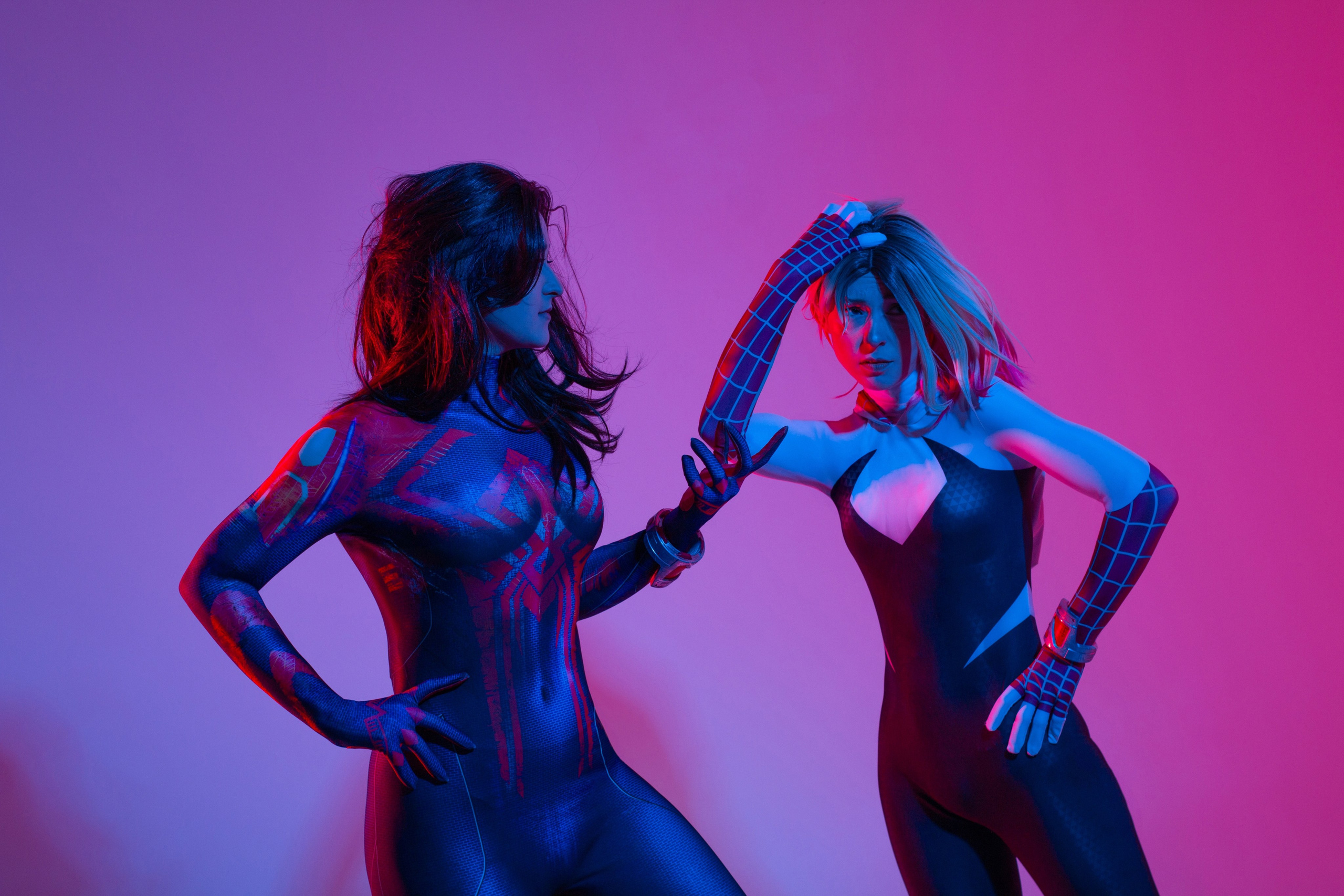 Gwen Stacy & Michaela O'hara (Spider verse), Магадан 2024. Фотограф NotSilver