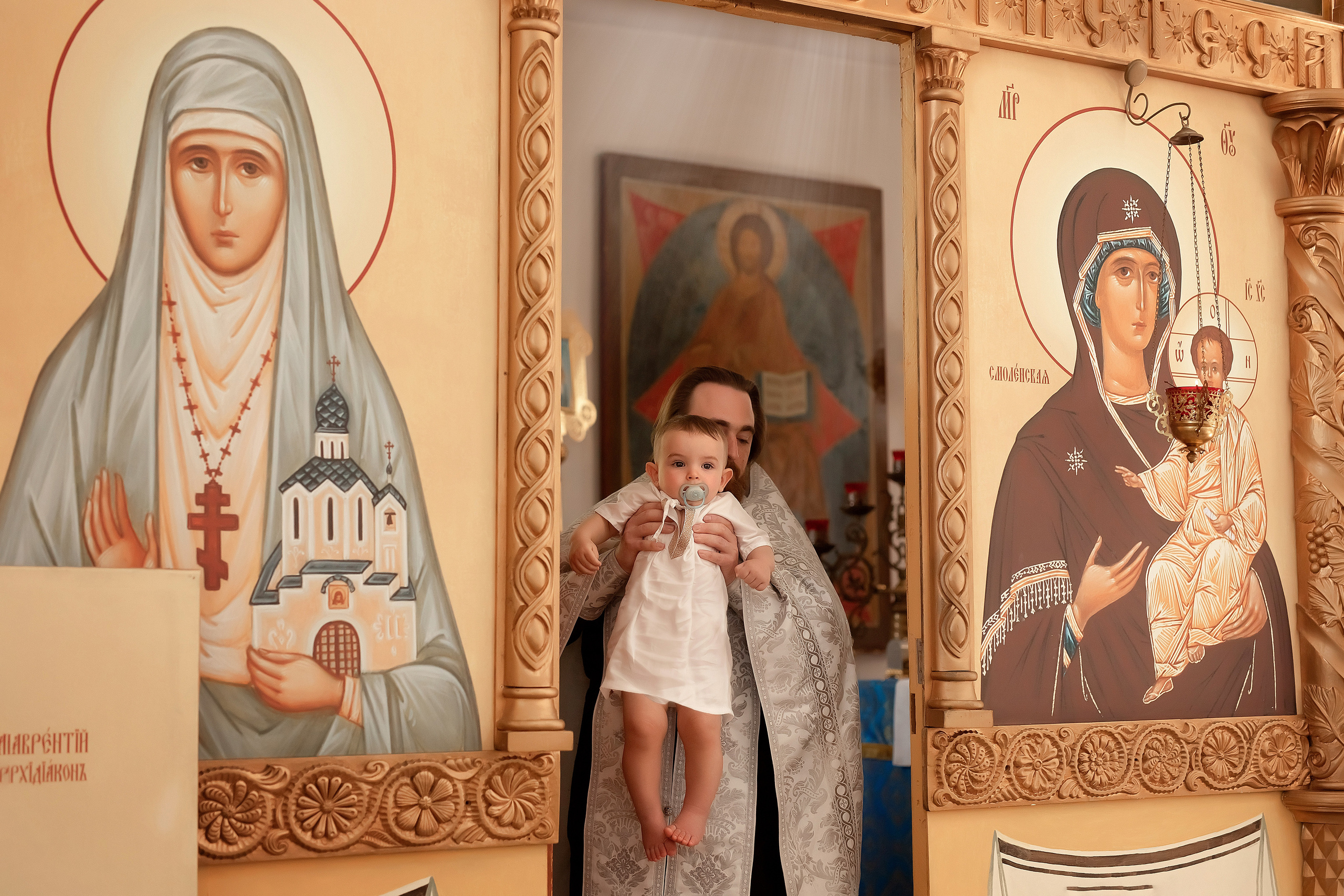 Крещение Вячеслава Собор Пресвятой Богородицы. Фотограф на крещение и венчание