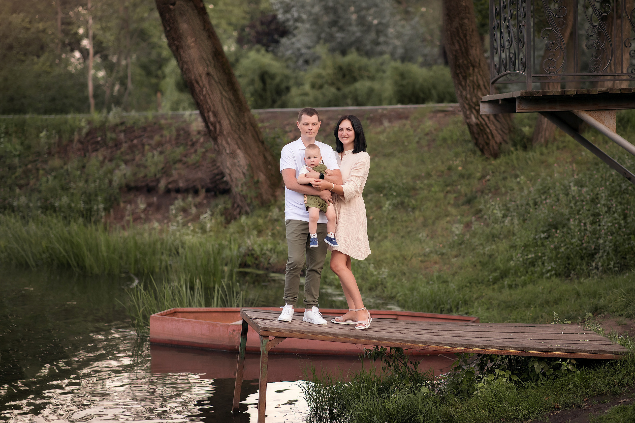 Семейная Парк Солнечный. Фотограф на крещение и венчание