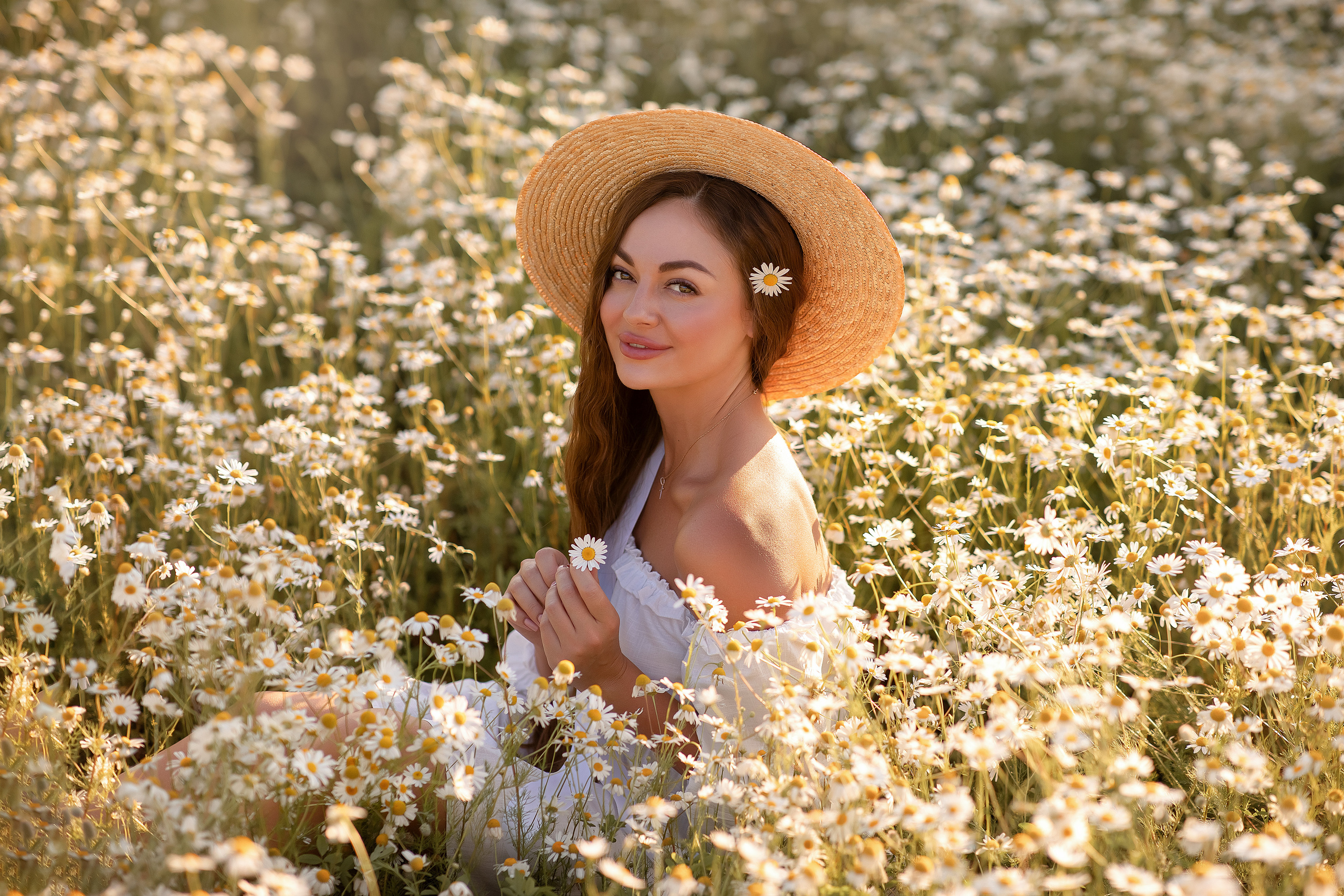 Люба ромашки. Фотограф на крещение и венчание