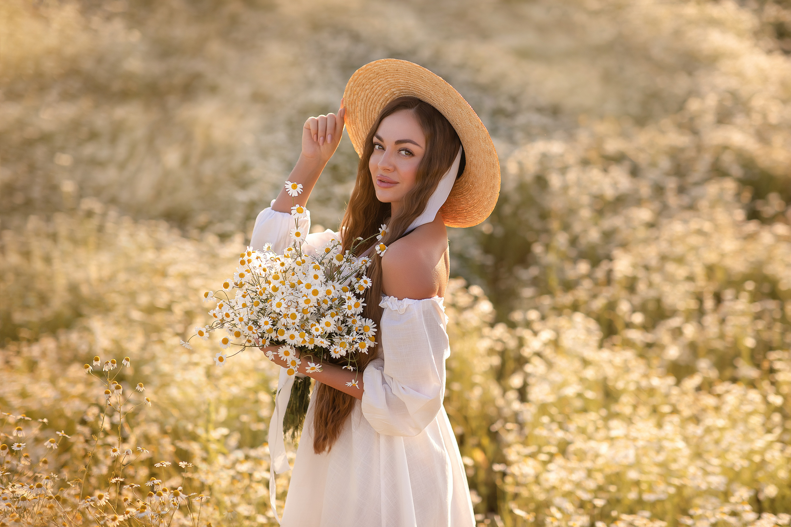 Люба ромашки. Фотограф на крещение и венчание