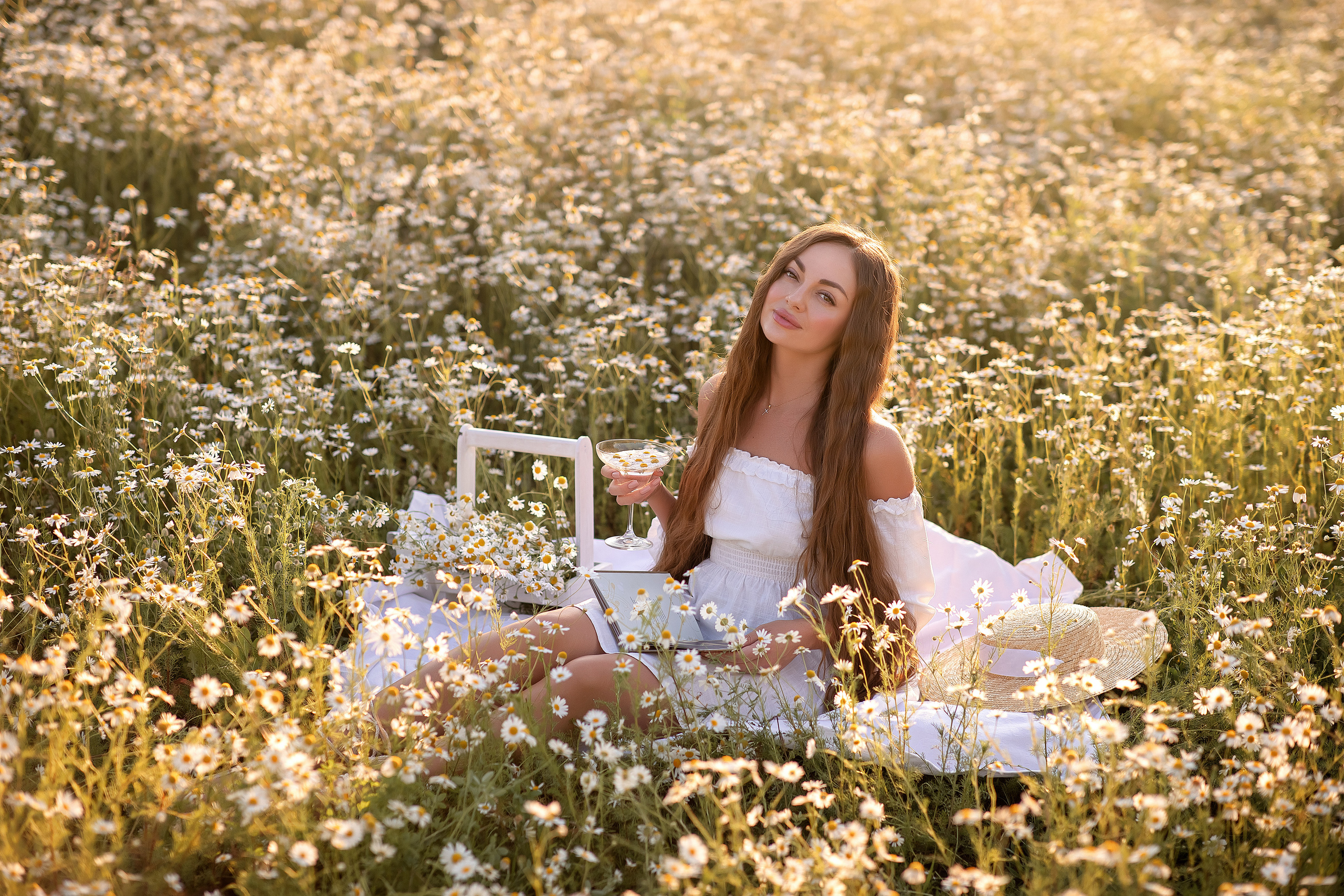 Люба ромашки. Фотограф на крещение и венчание