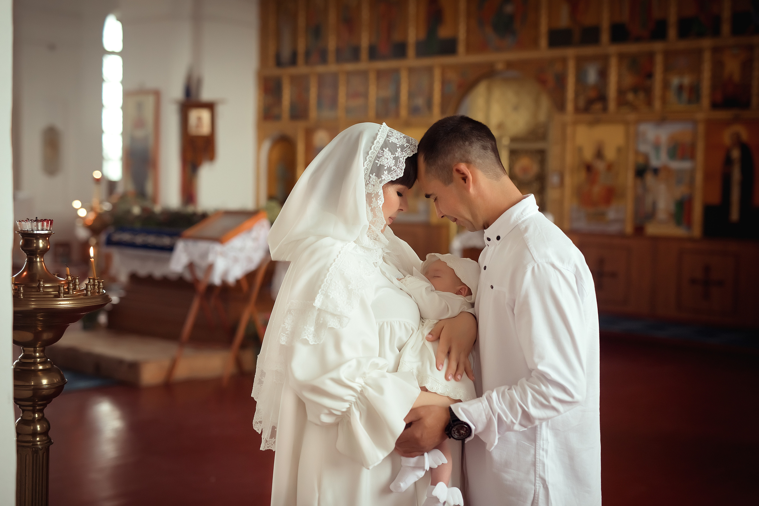 Крещение Степана город Бобров. Фотограф на крещение и венчание