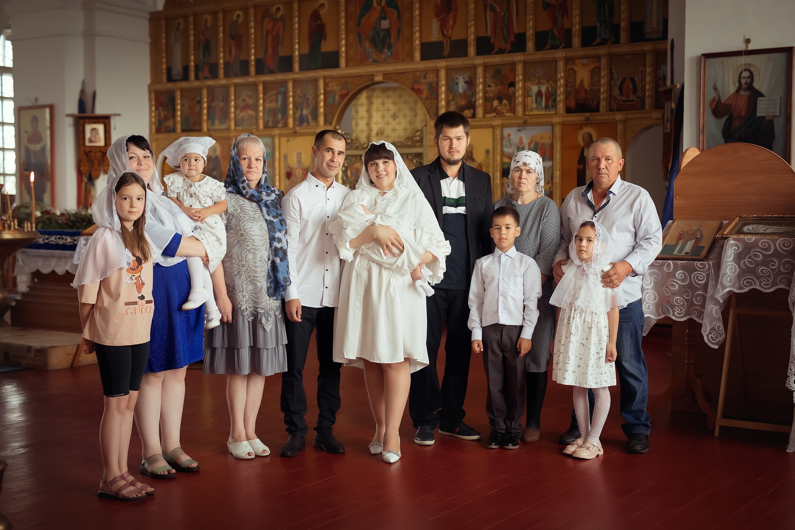 Крещение Степана город Бобров. Фотограф на крещение и венчание