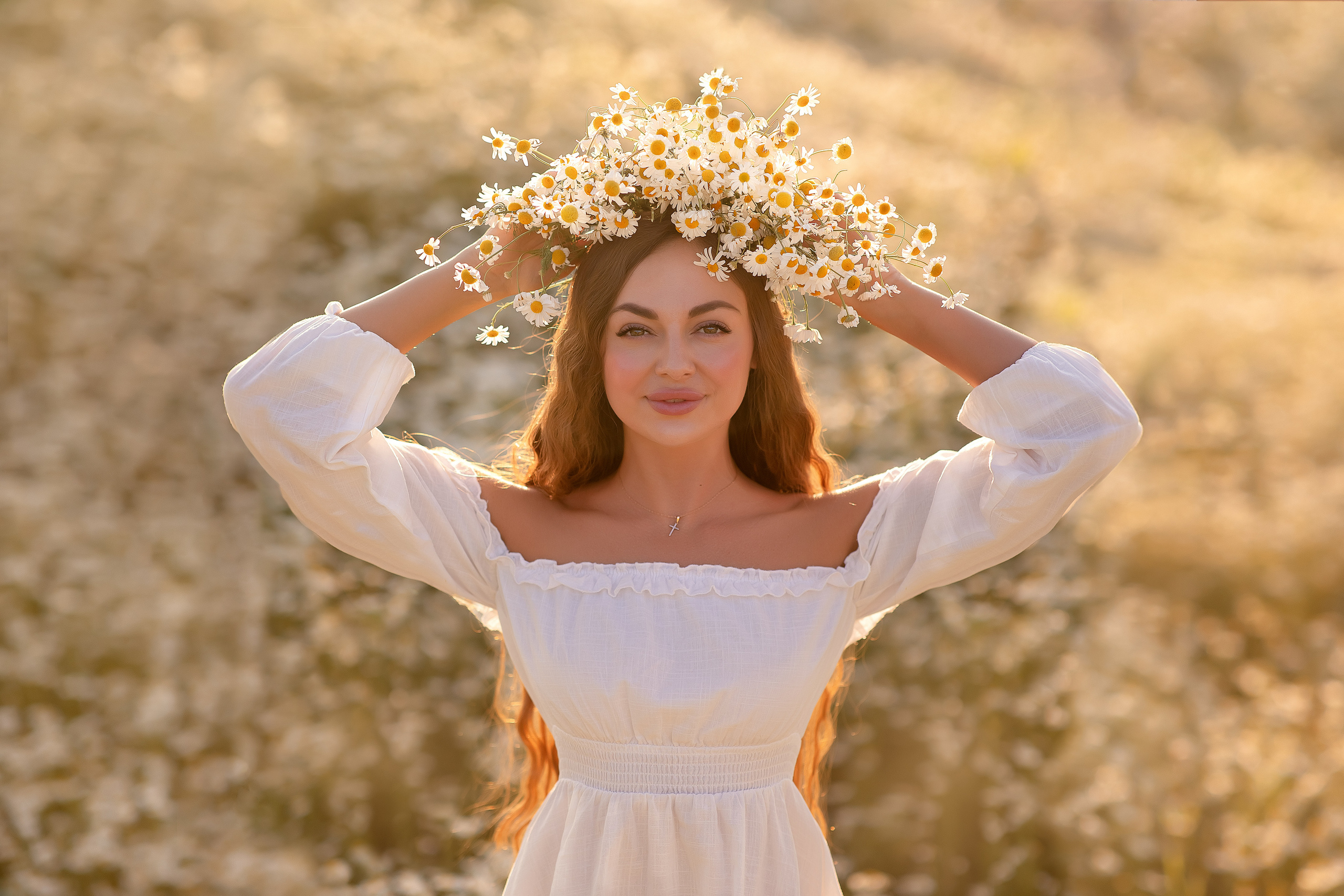 Люба ромашки. Фотограф на крещение и венчание