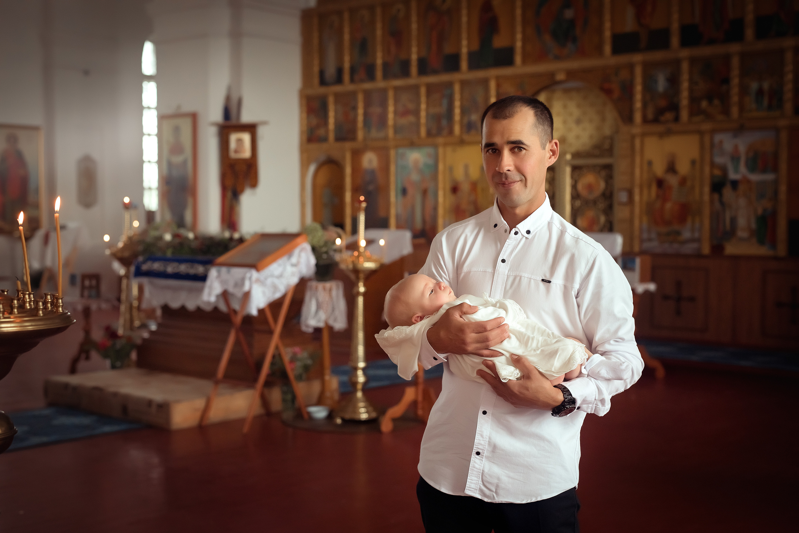 Крещение Степана город Бобров. Фотограф на крещение и венчание