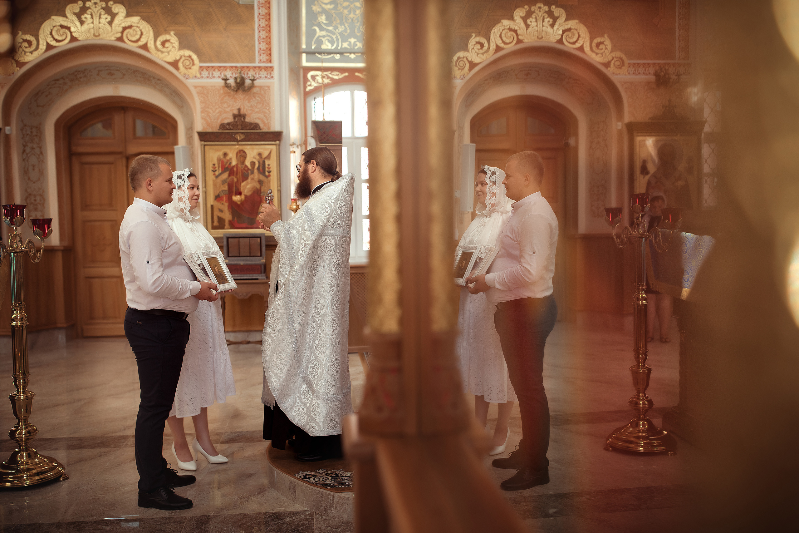 Венчание Елены и Сергея. Фотограф на крещение и венчание