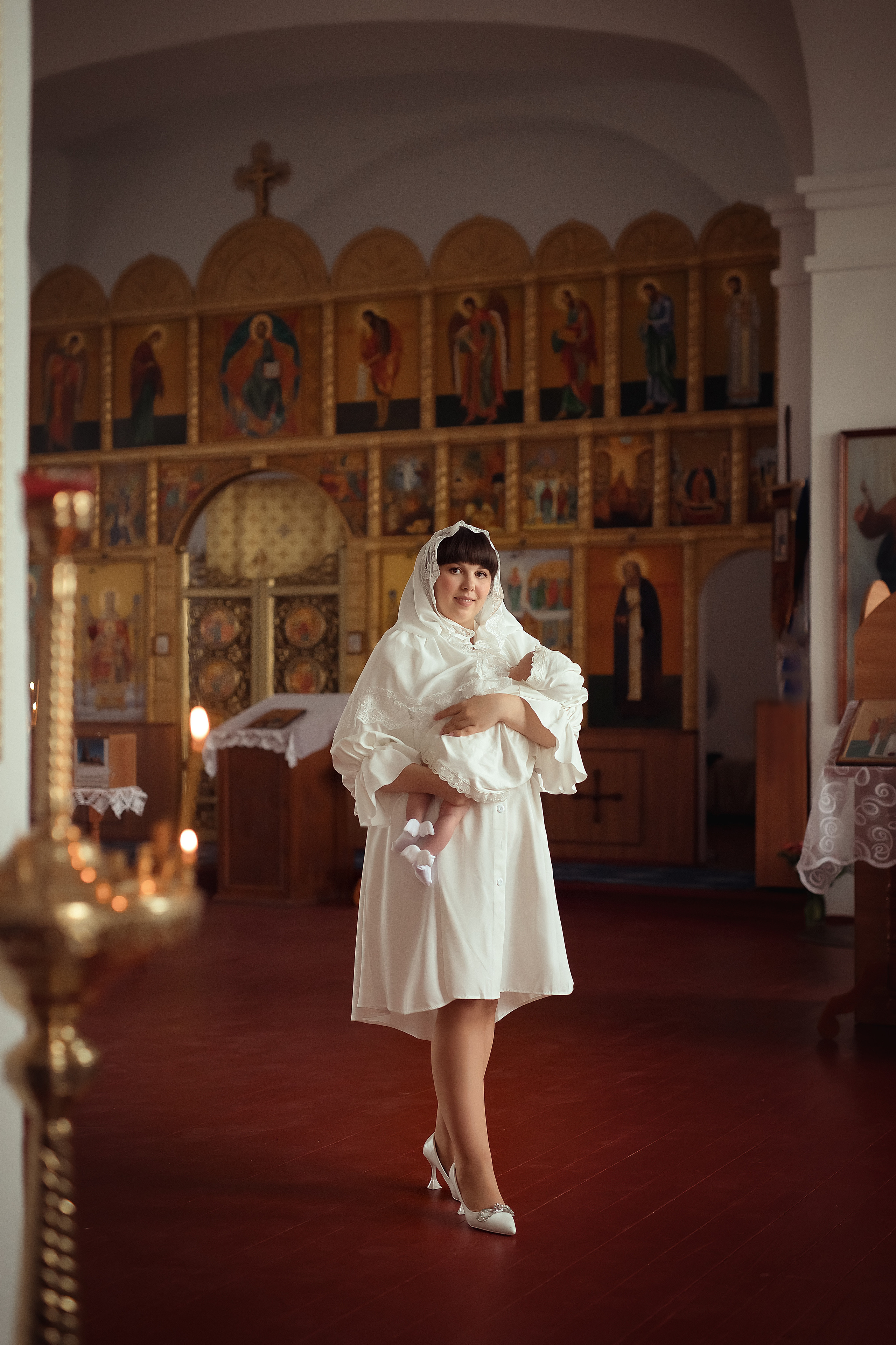 Крещение Степана город Бобров. Фотограф на крещение и венчание