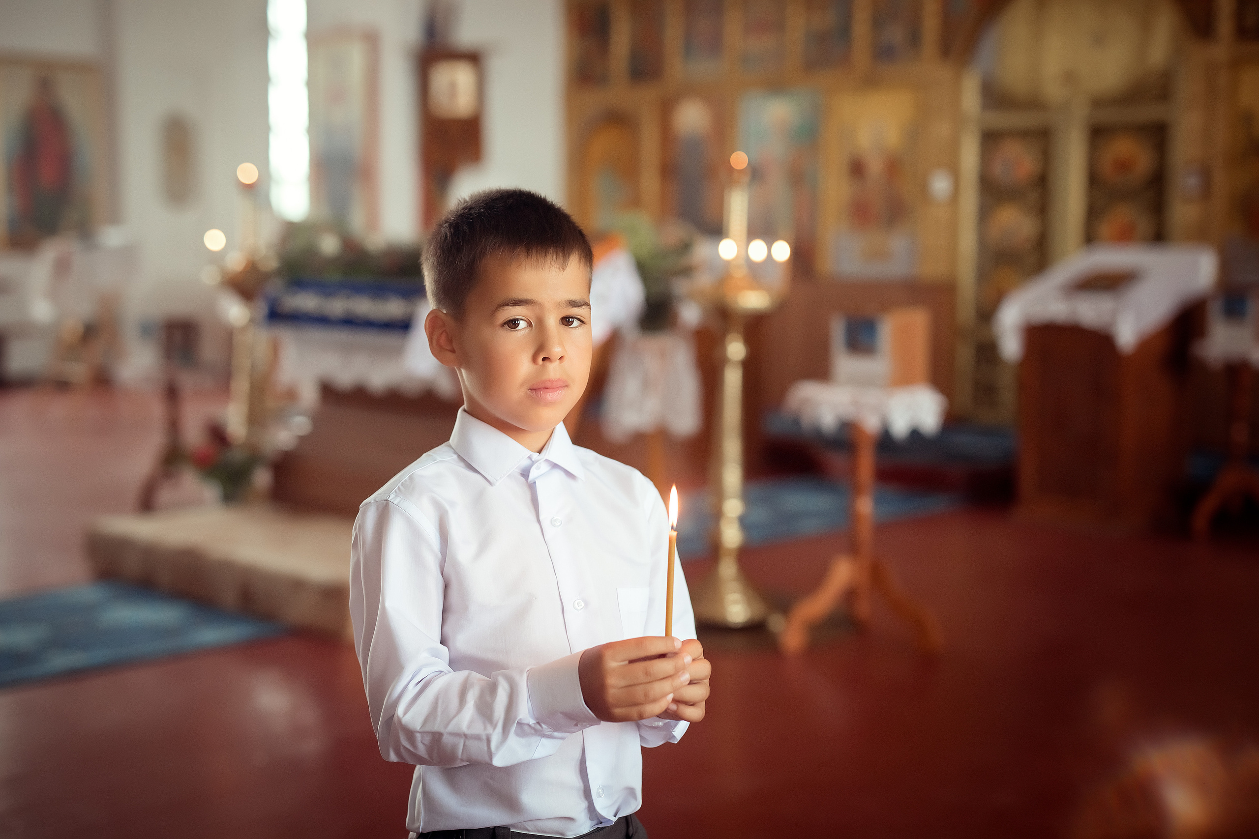 Крещение Степана город Бобров. Фотограф на крещение и венчание