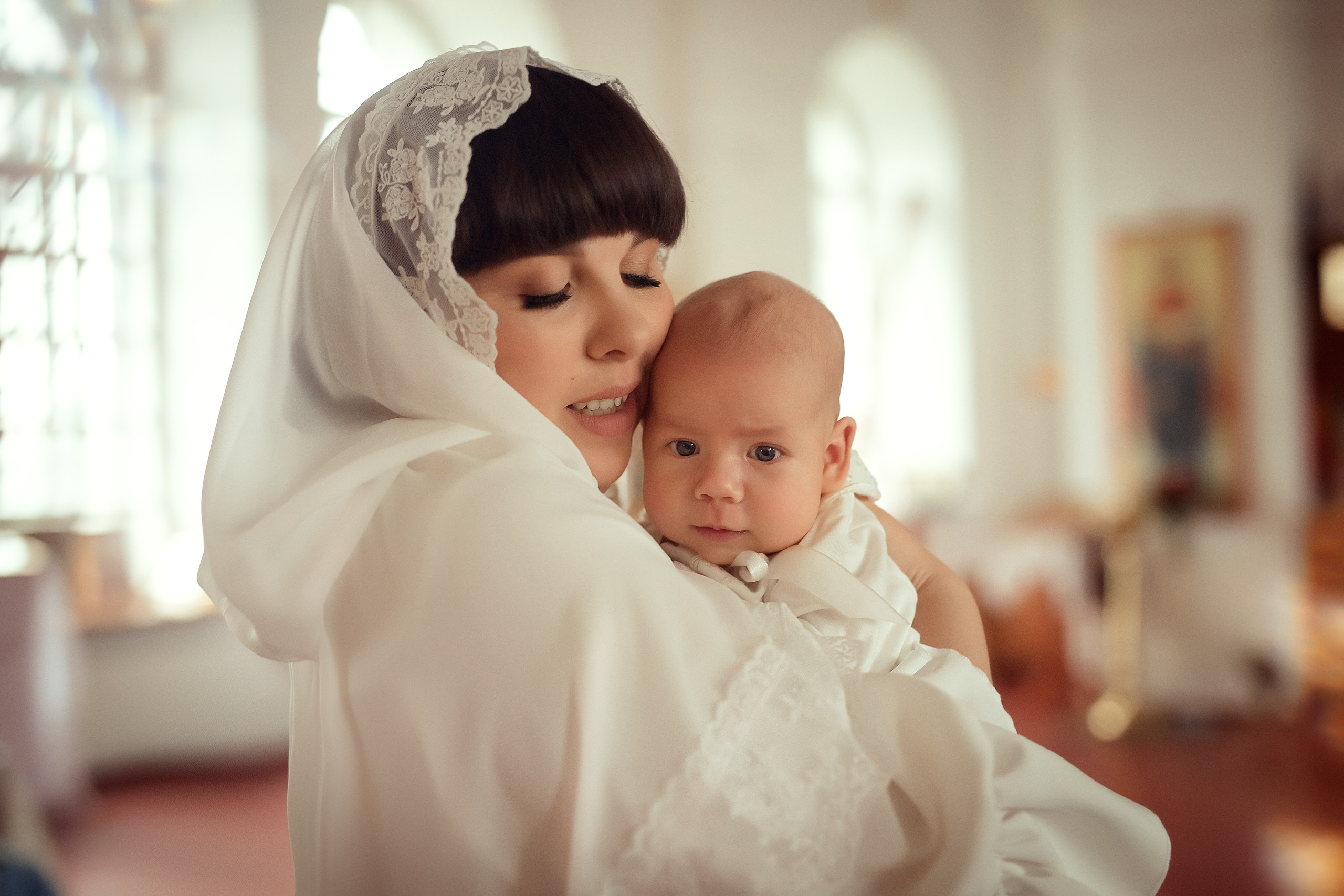 Крещение Степана город Бобров. Фотограф на крещение и венчание