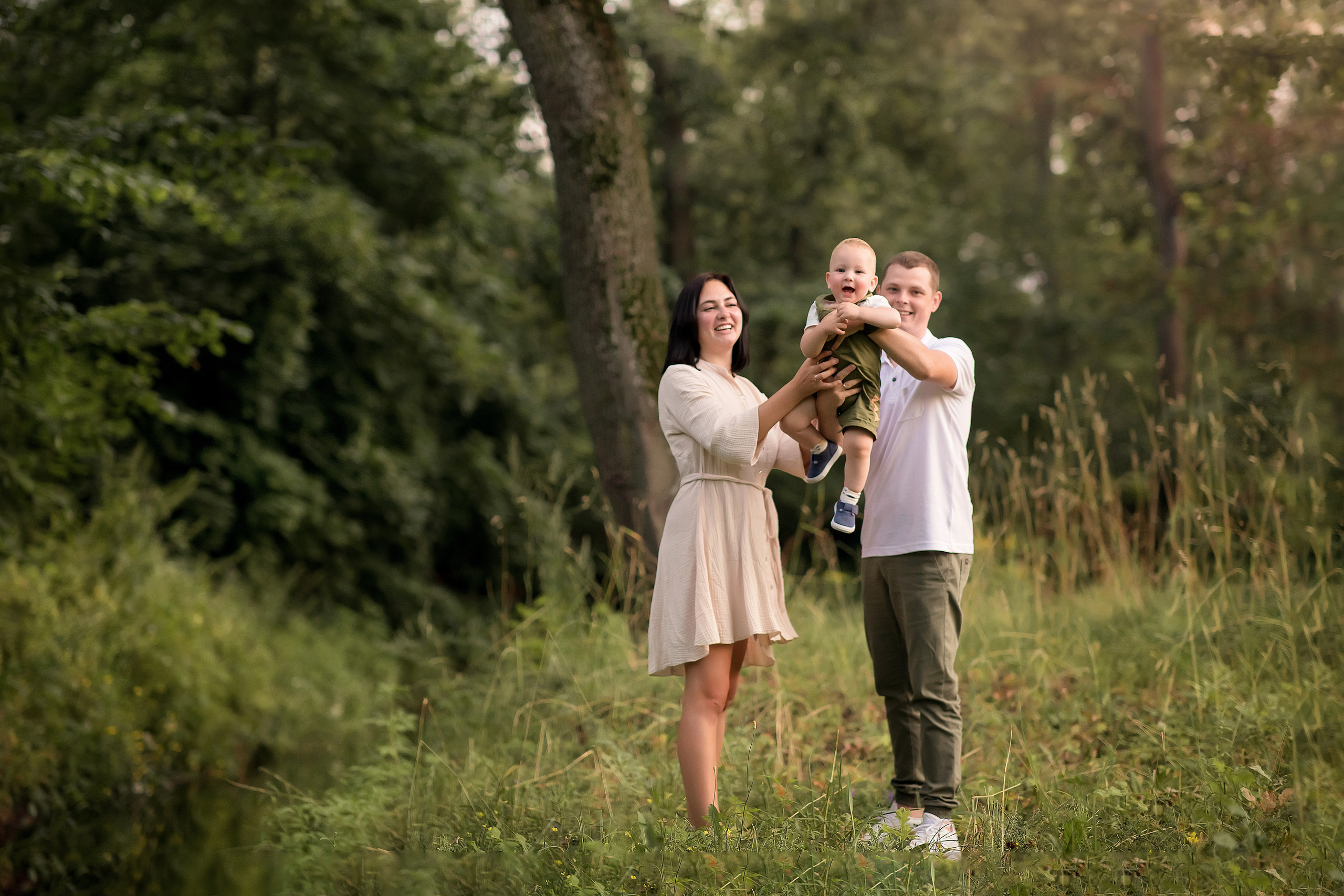 Семейная Парк Солнечный. Фотограф на крещение и венчание