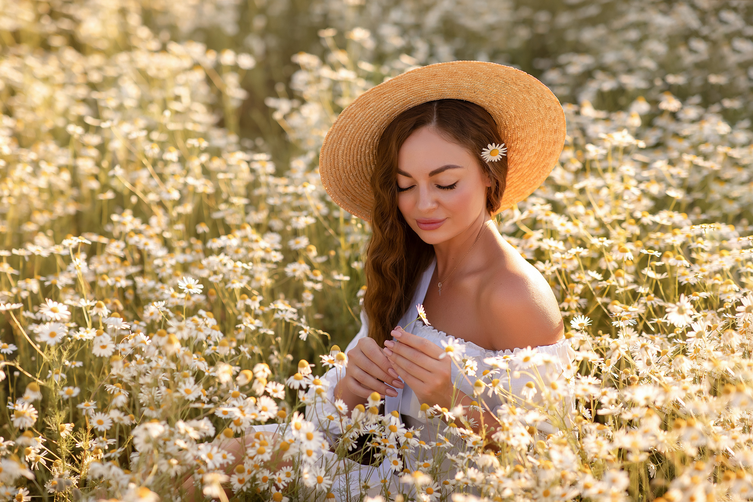 Люба ромашки. Фотограф на крещение и венчание