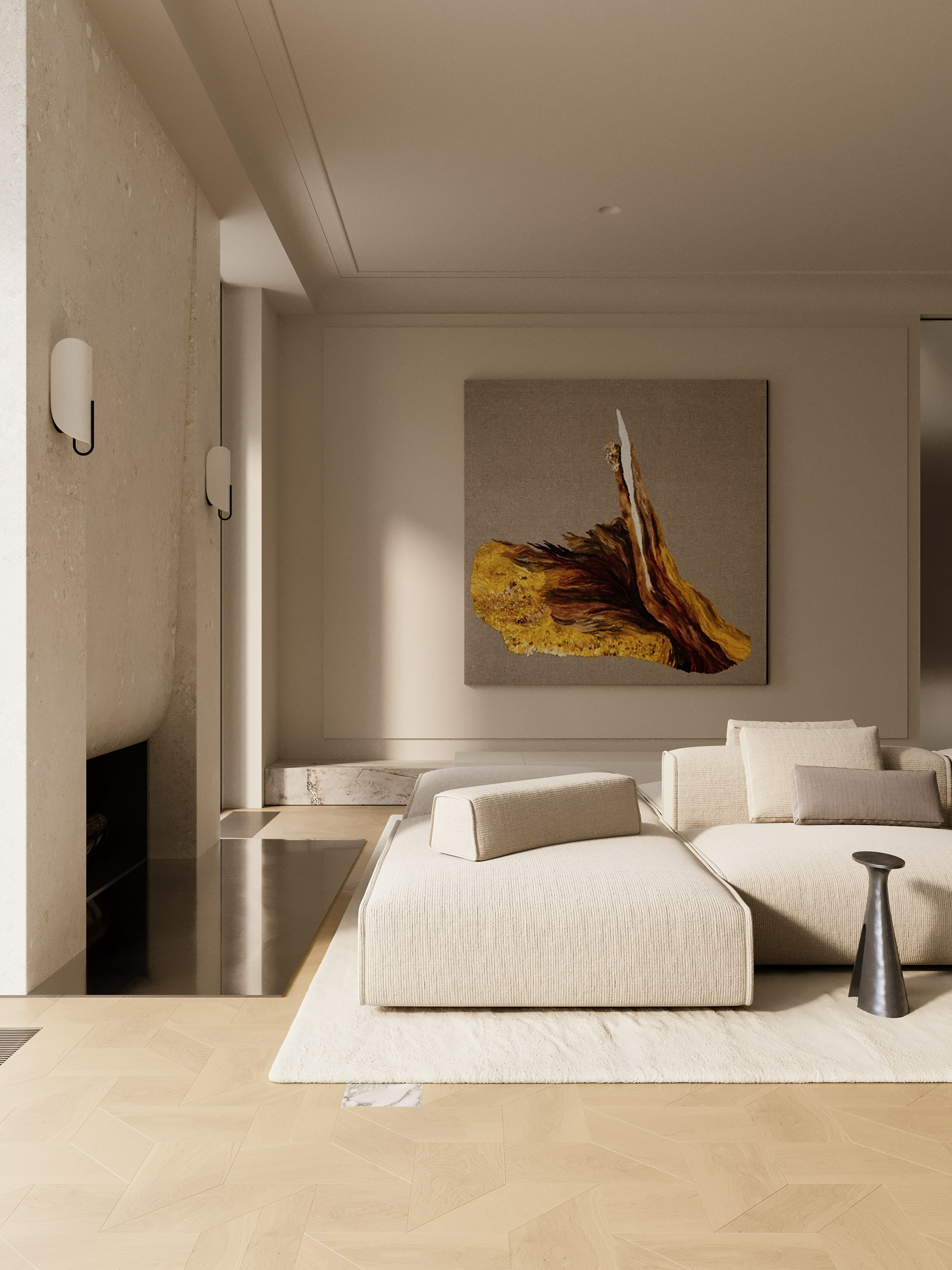 VILLA MADISON /1250 sq m /25'. Интерьерное ателье numéro а
