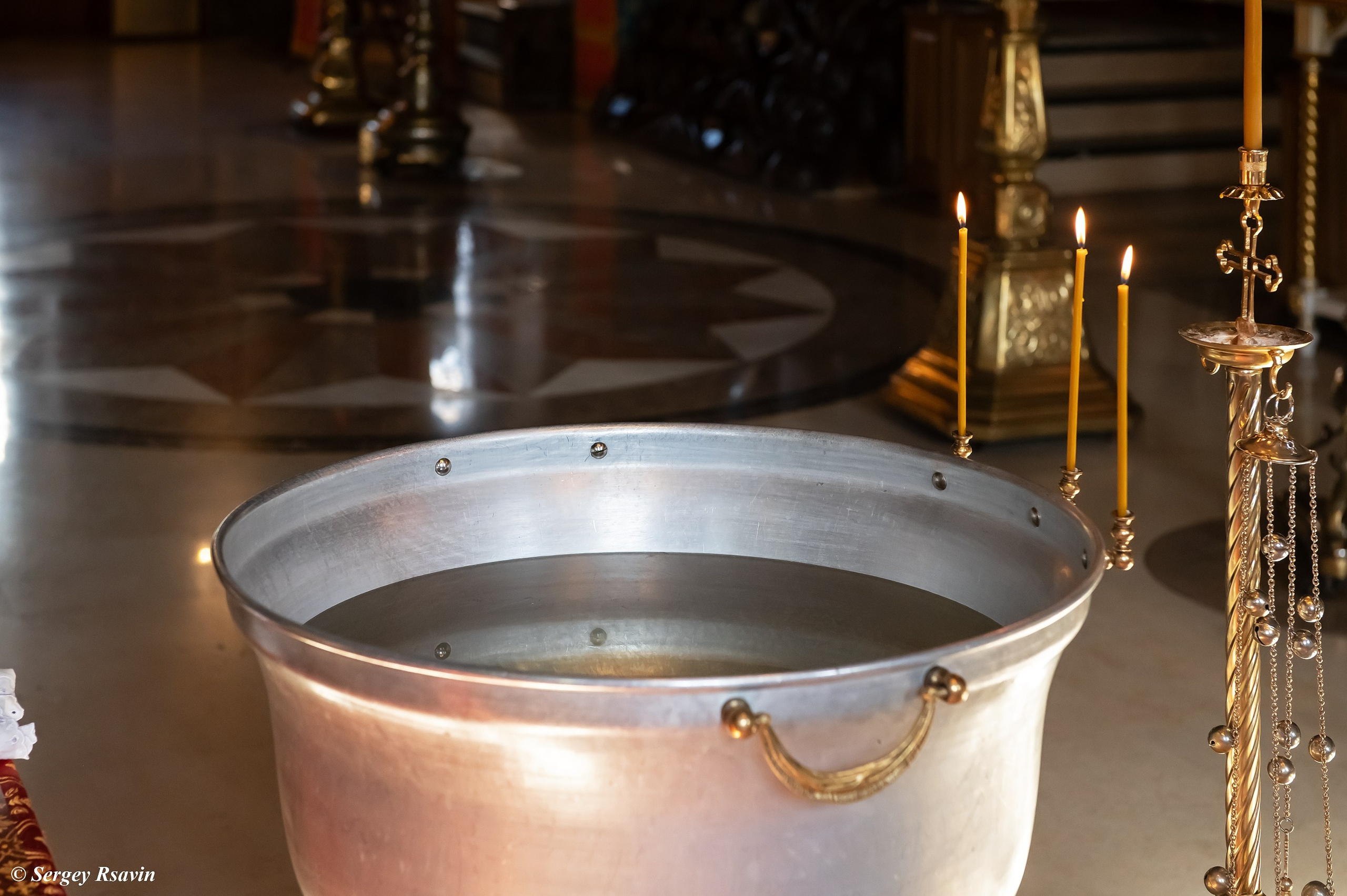 Съемка крещения. Фотограф в Москве Сергей Рсавин