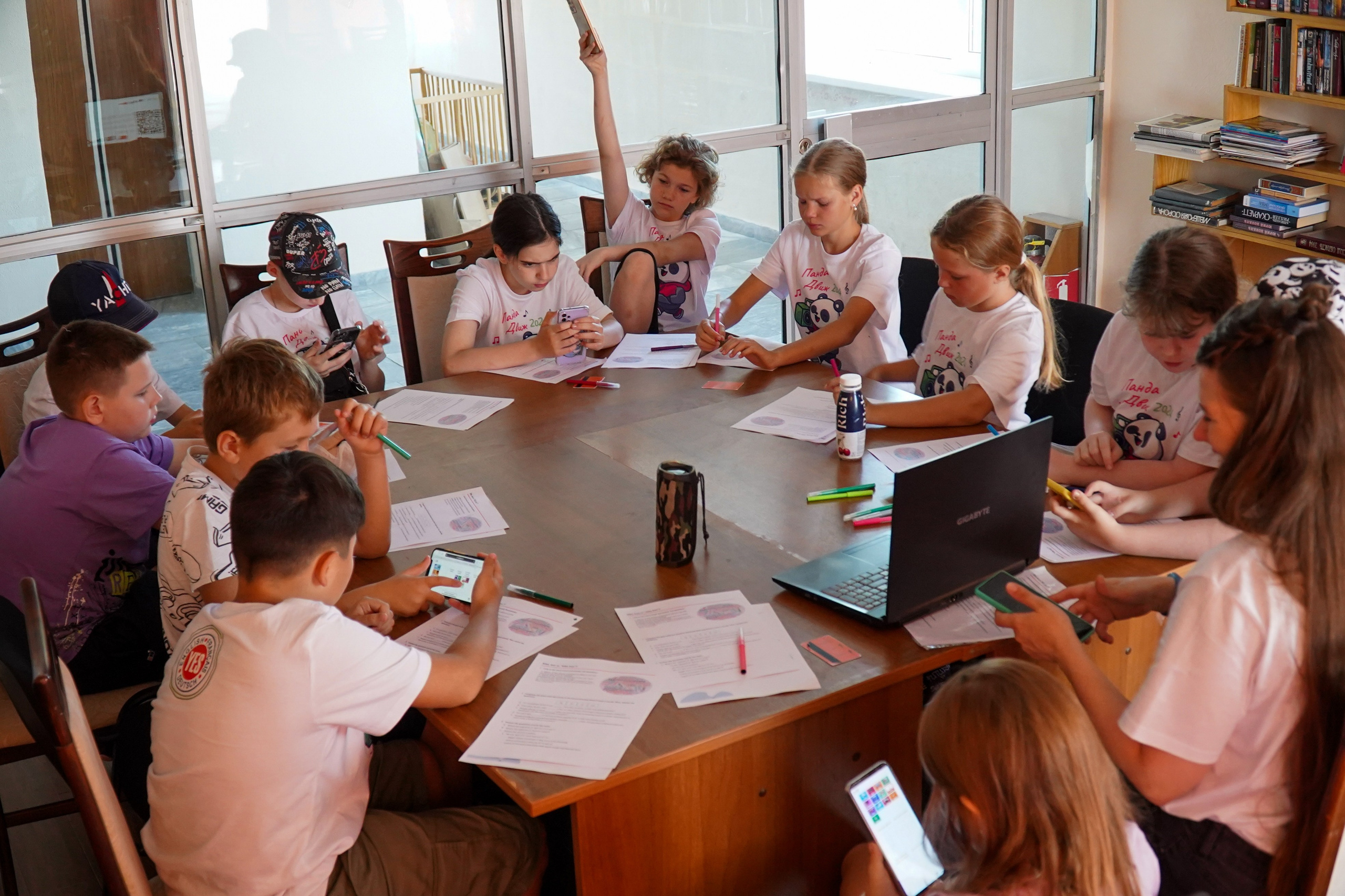 ЯЗЫКОВОЙ ЛАГЕРЬ YES. Фотограф Наталья Погодина в г. Обнинске