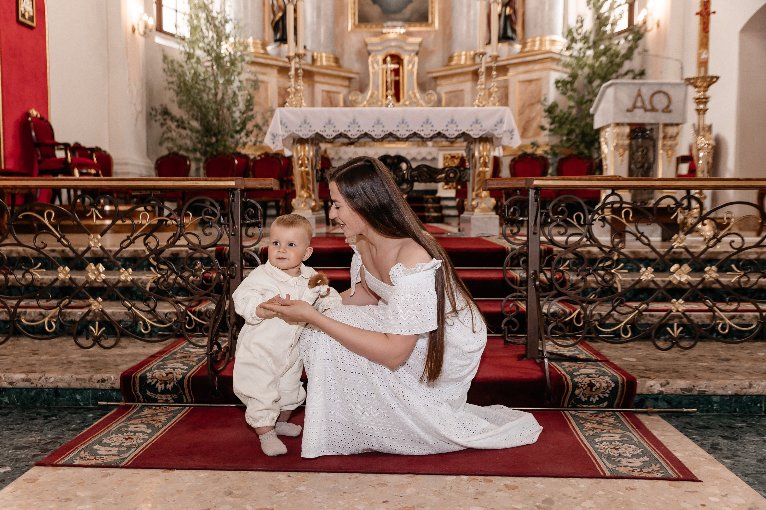 Крещение Макара. Семейный фотограф Минск Усова Ольга