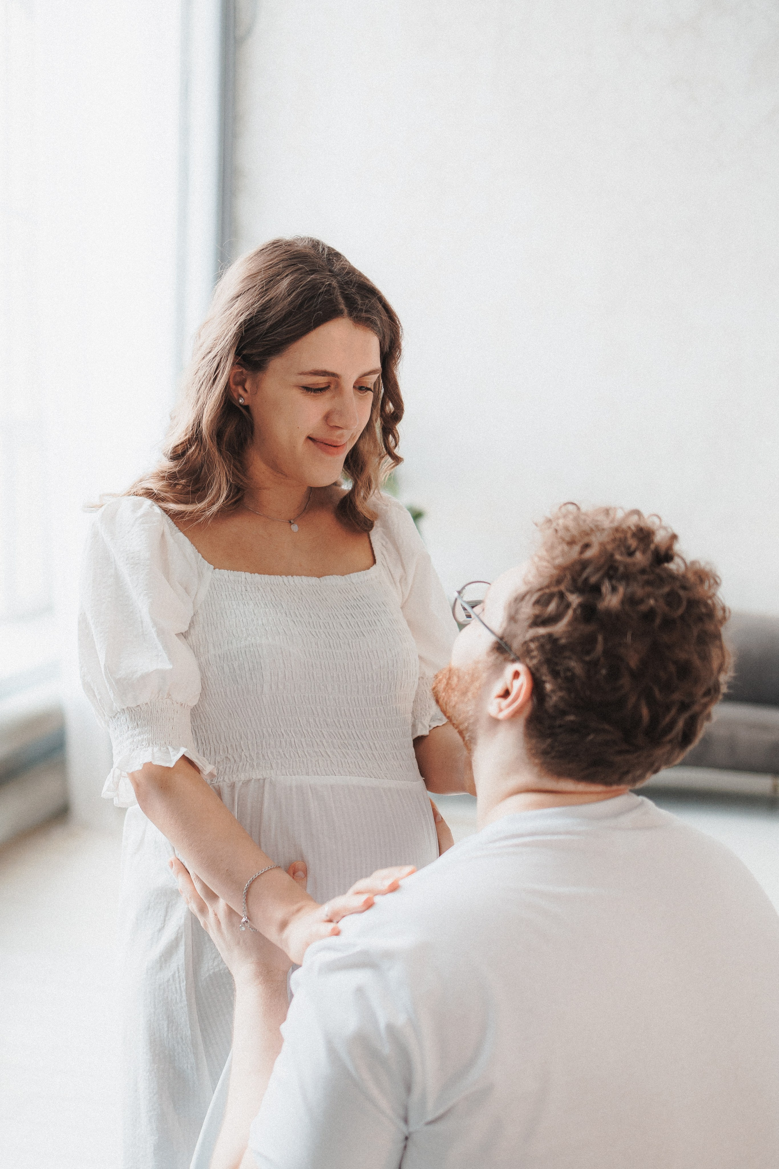 Любовь — это когда ты под сердцем носишь его ребенка. Фотограф Москва Светлана Кирюшина