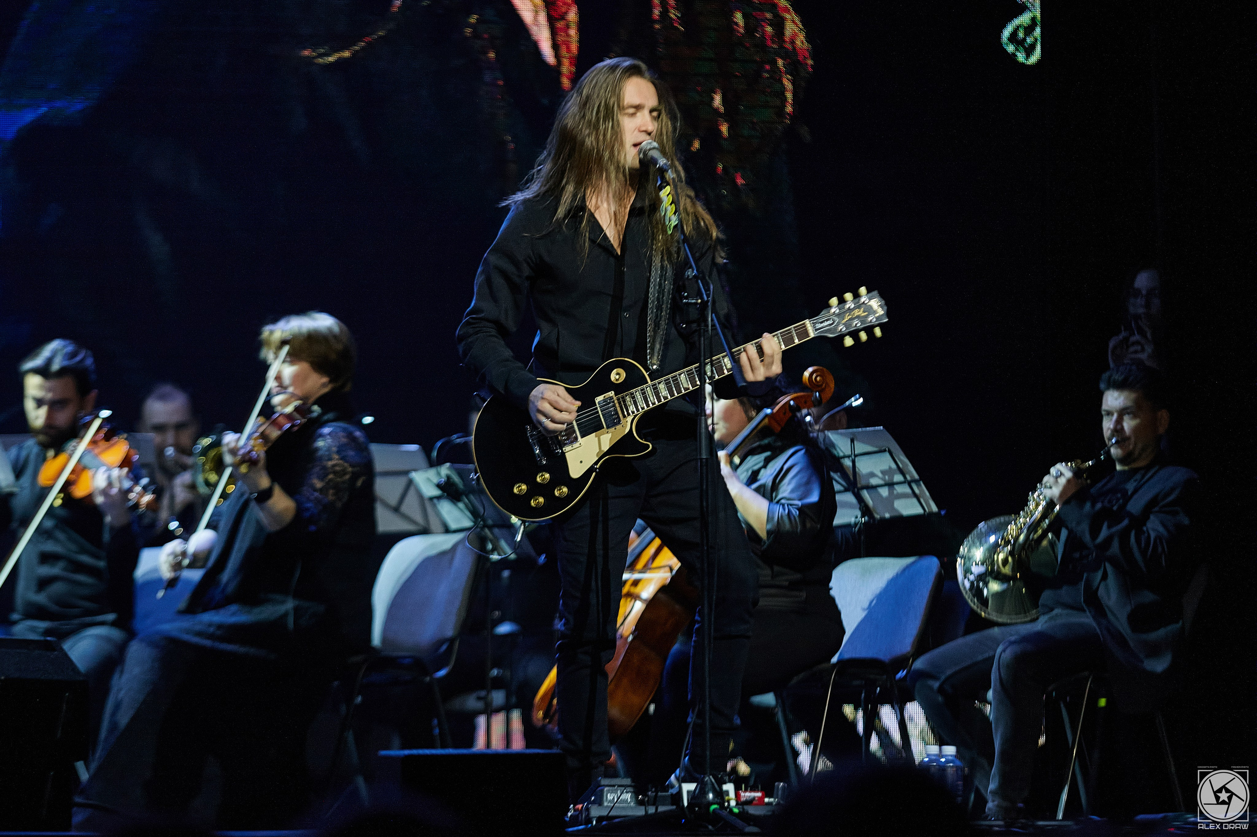 Глеб Самойлов Агата Кристи 35 лет! 06.12.2023 Гранд Холл Сибирь. Фотограф Москва Concerts photo / Fashion photо